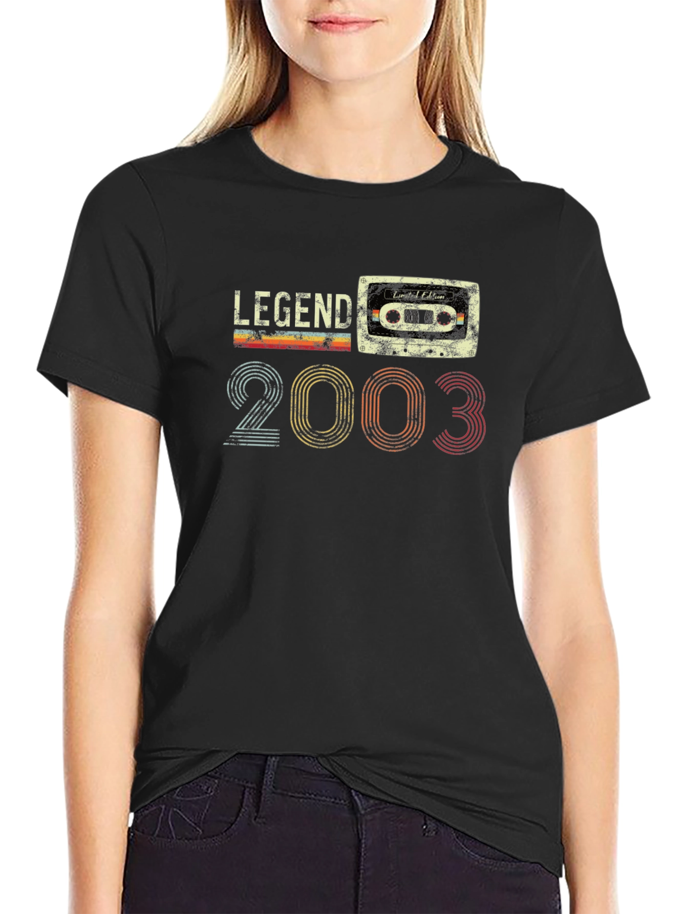 Legend 2003 Cassette Tape Graphic T-Shirt