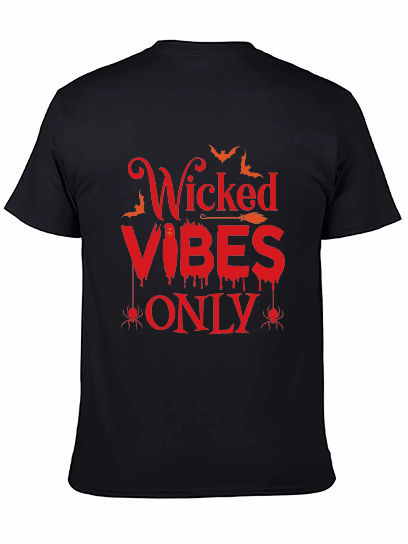 Wicked Vibes Only Halloween T-Shirt
