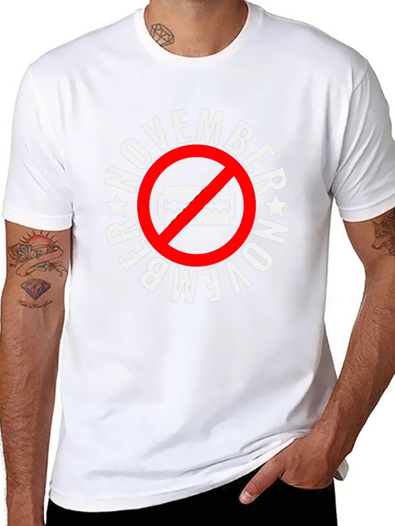 No Shave November T-Shirt