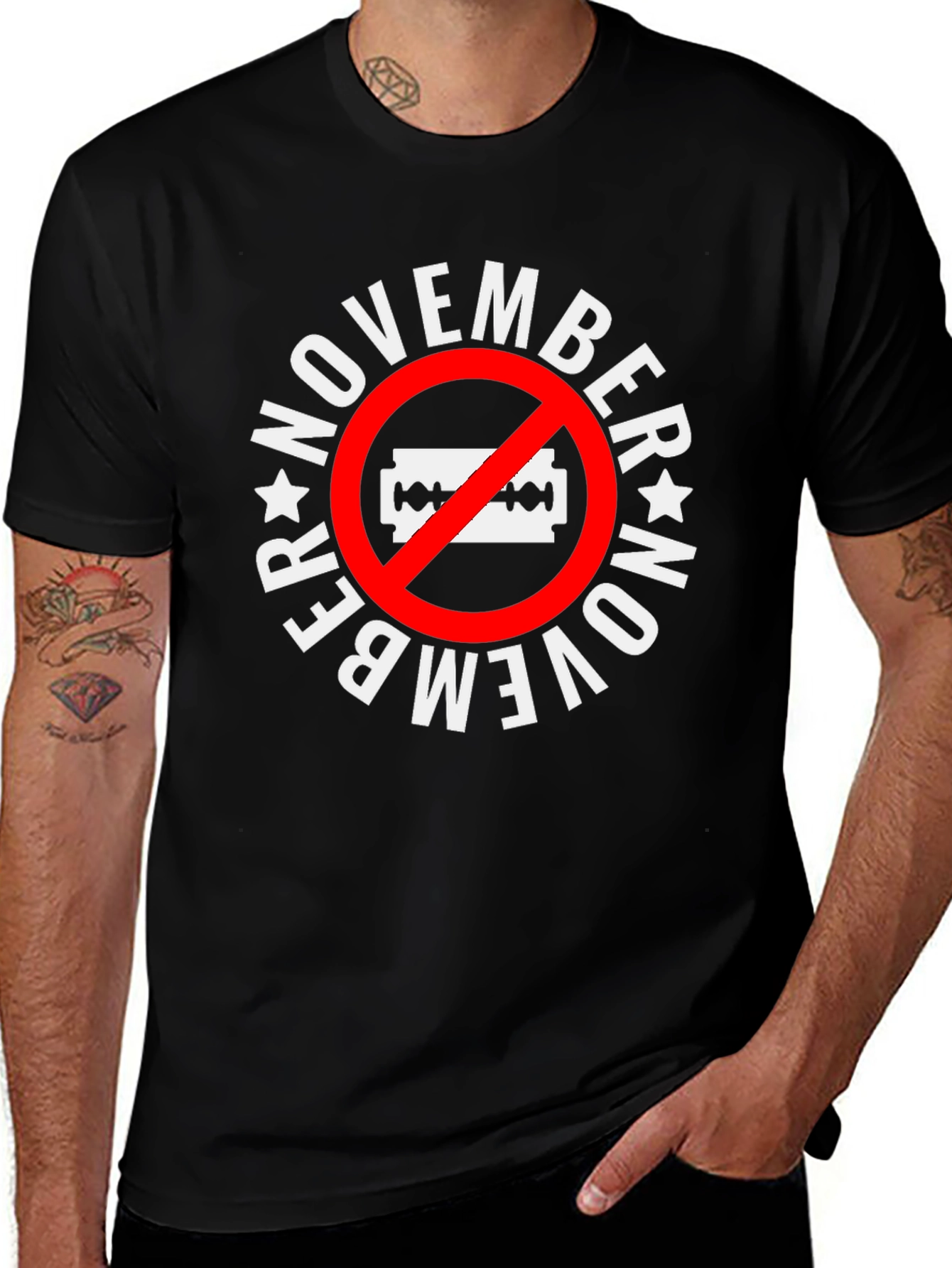 No Shave November T-Shirt