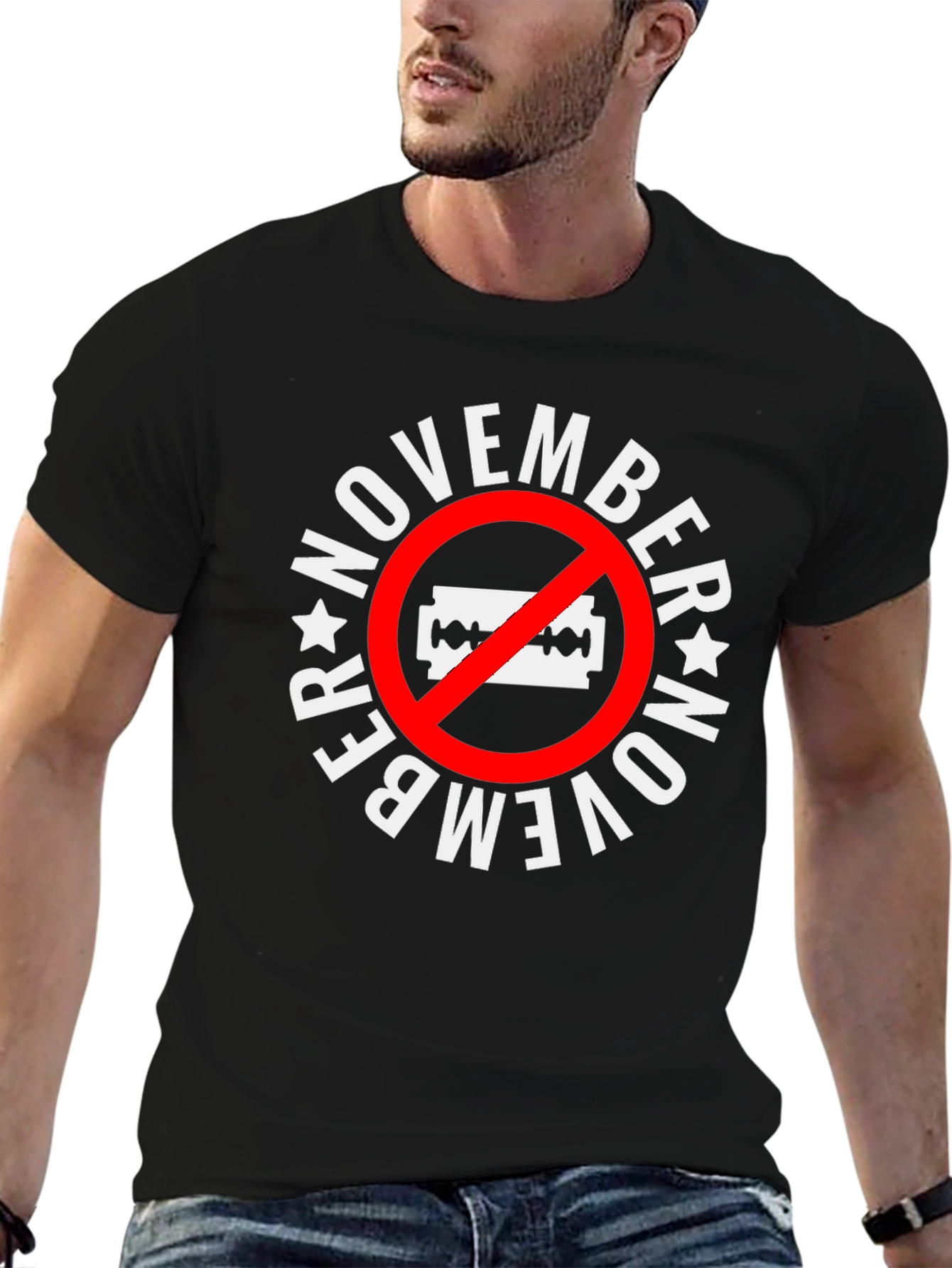 No Shave November T-Shirt