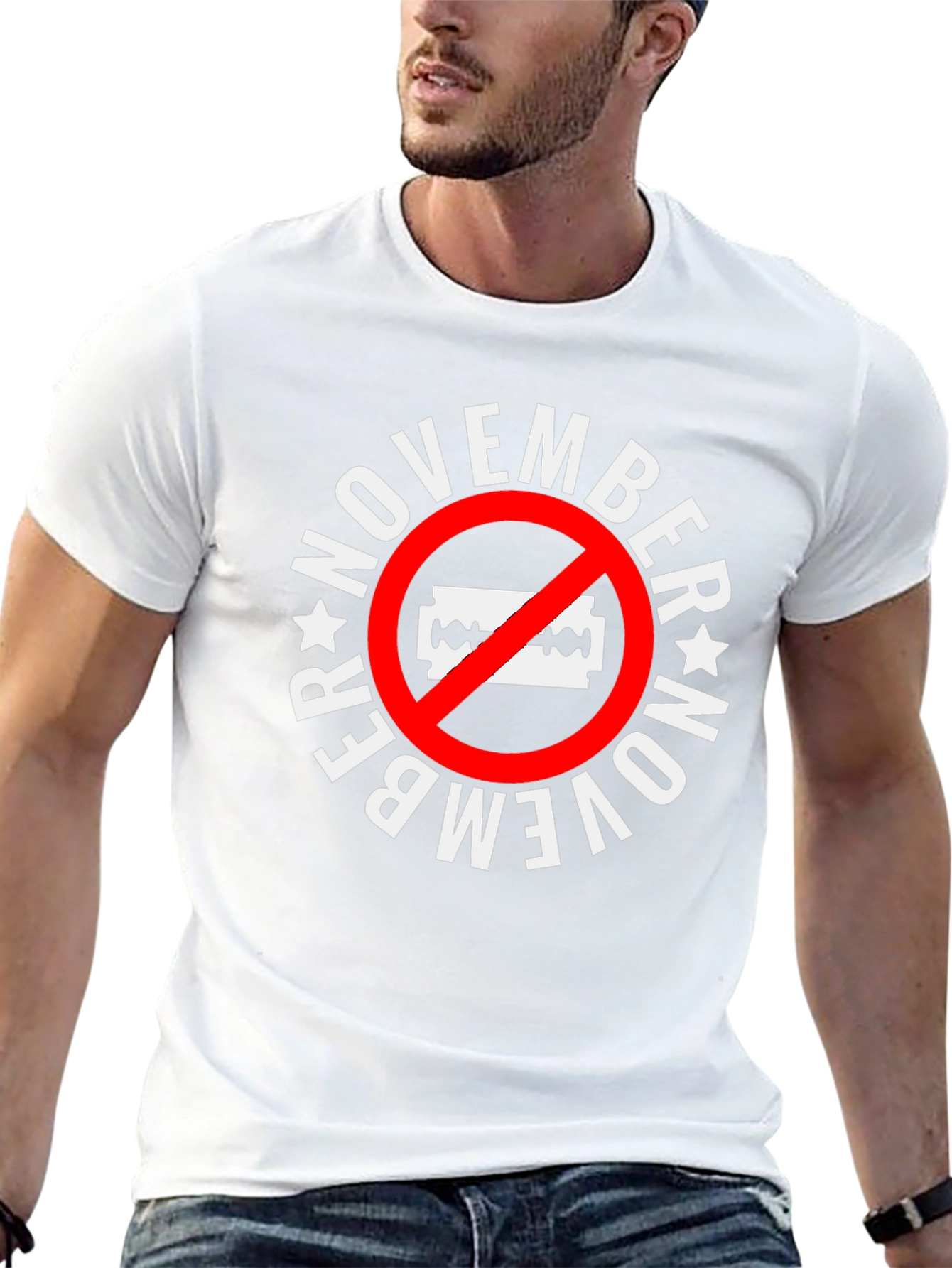 No Shave November T-Shirt