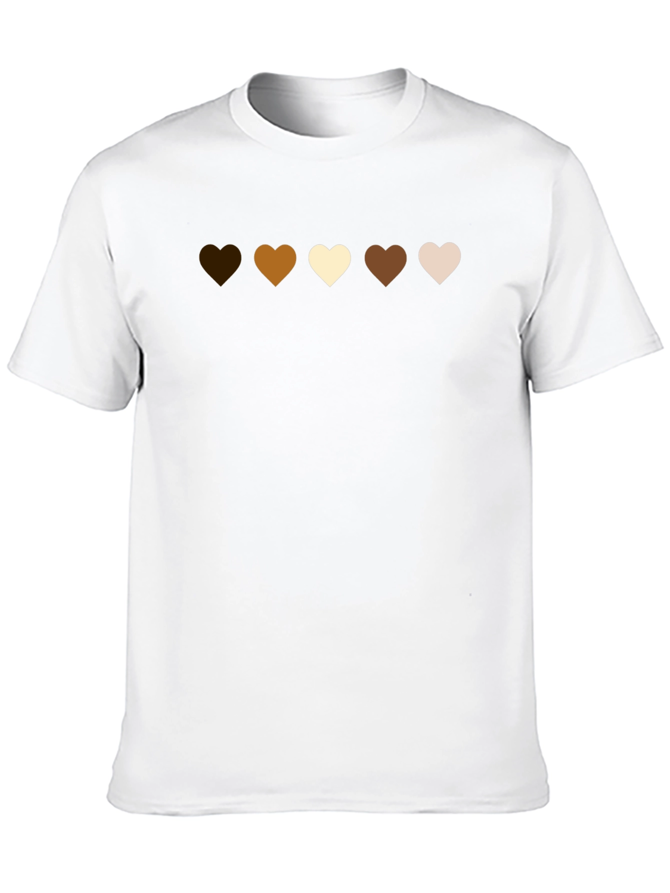 Diversity Hearts T-Shirt - Black