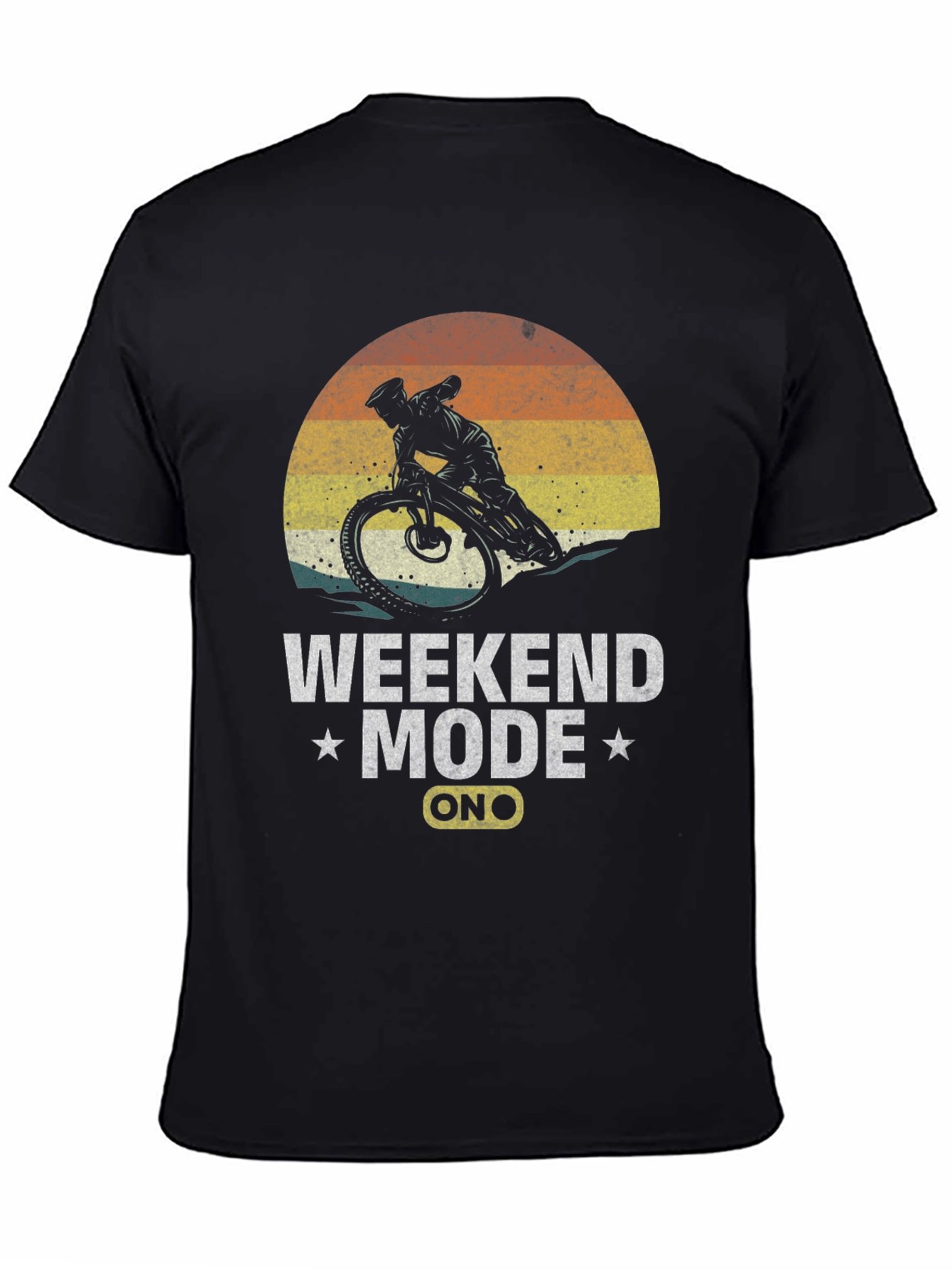 Weekend Mode On Mountain Bike T-Shirt