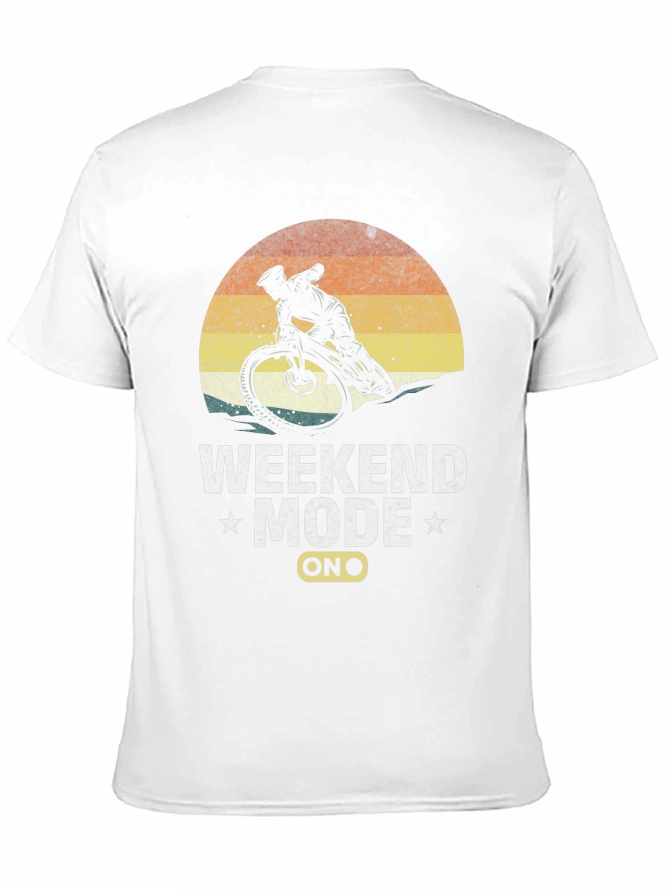 Weekend Mode On Mountain Bike T-Shirt