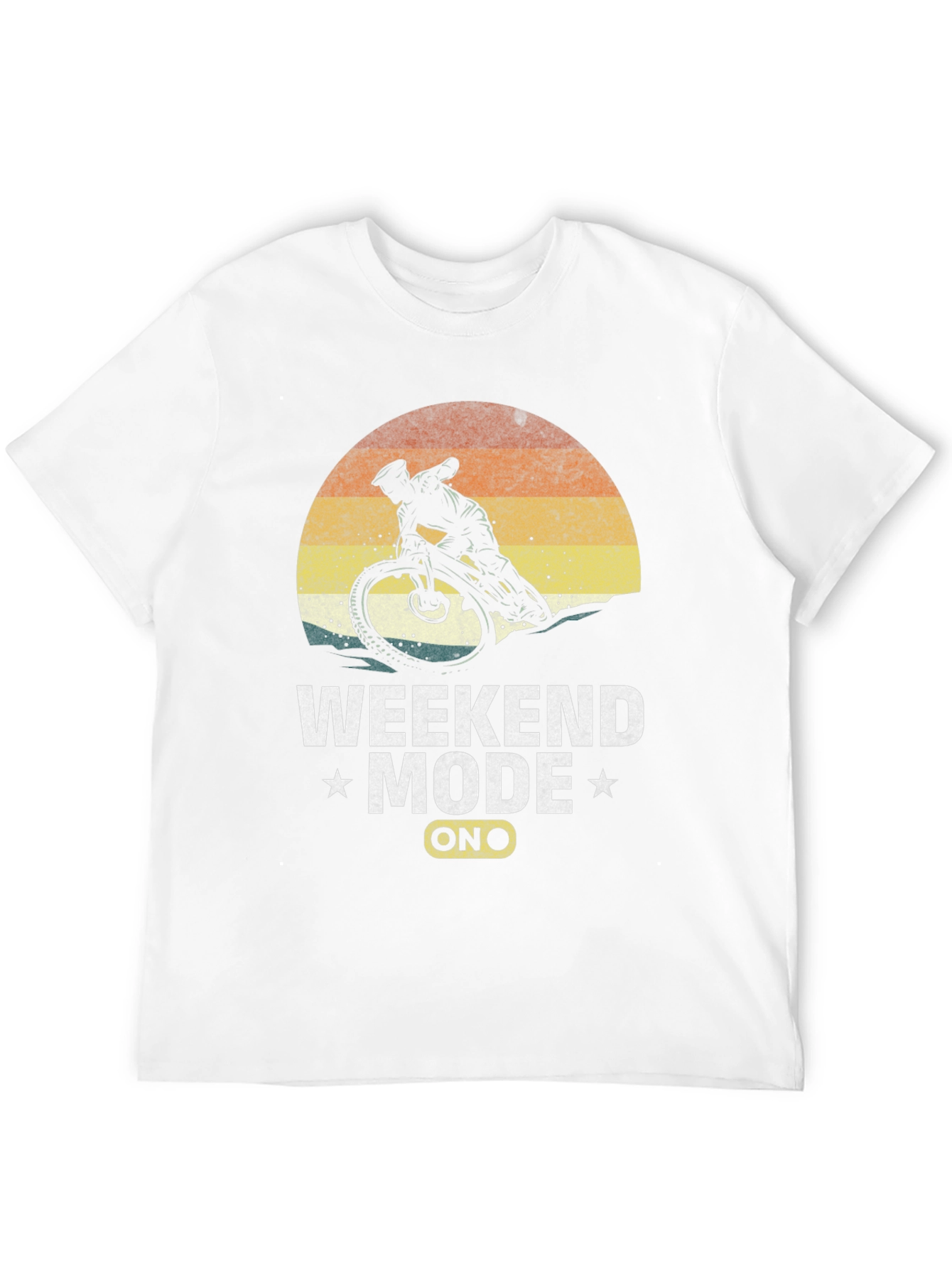 Weekend Mode On Mountain Bike T-Shirt