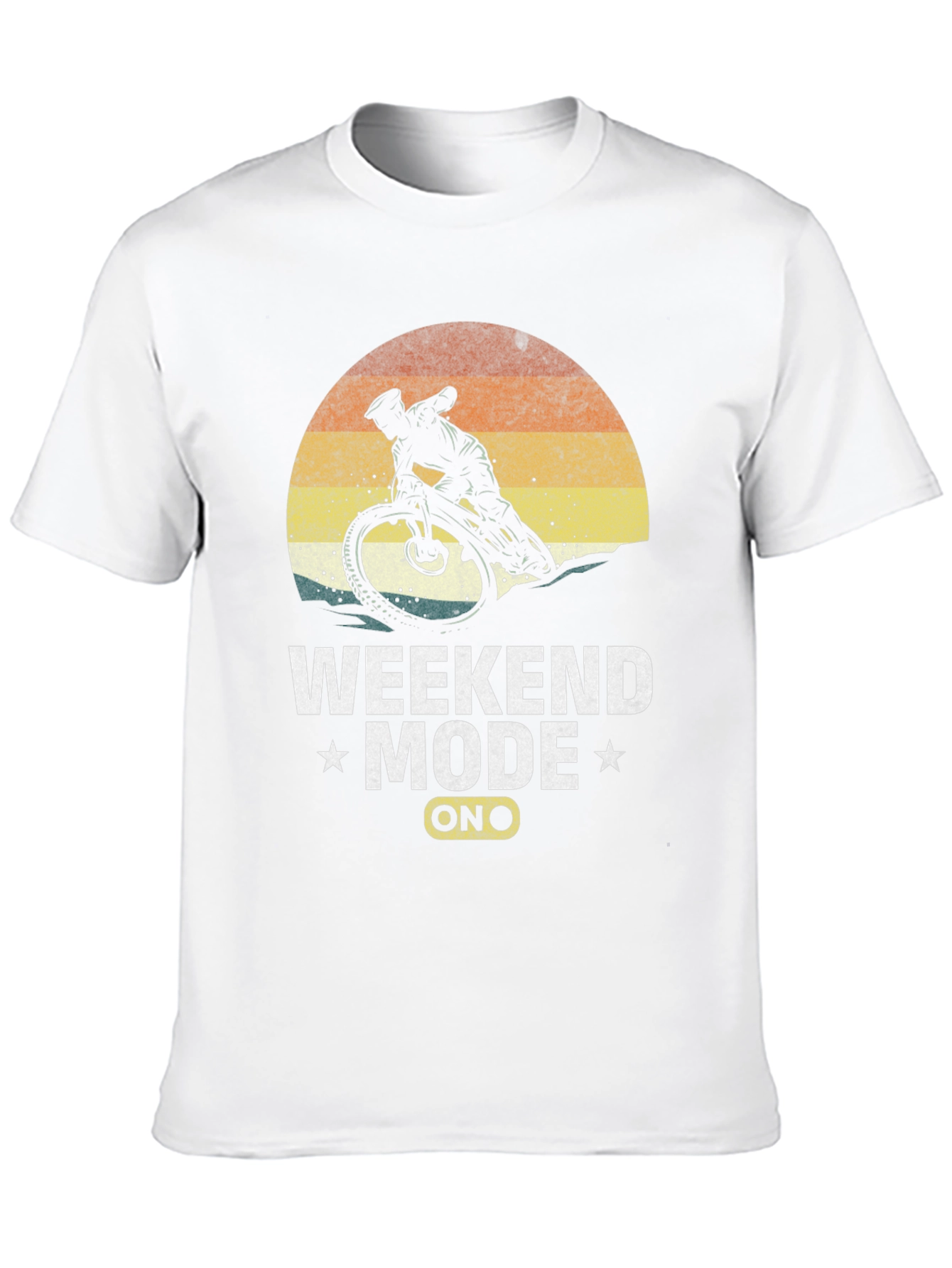 Weekend Mode On Mountain Bike T-Shirt