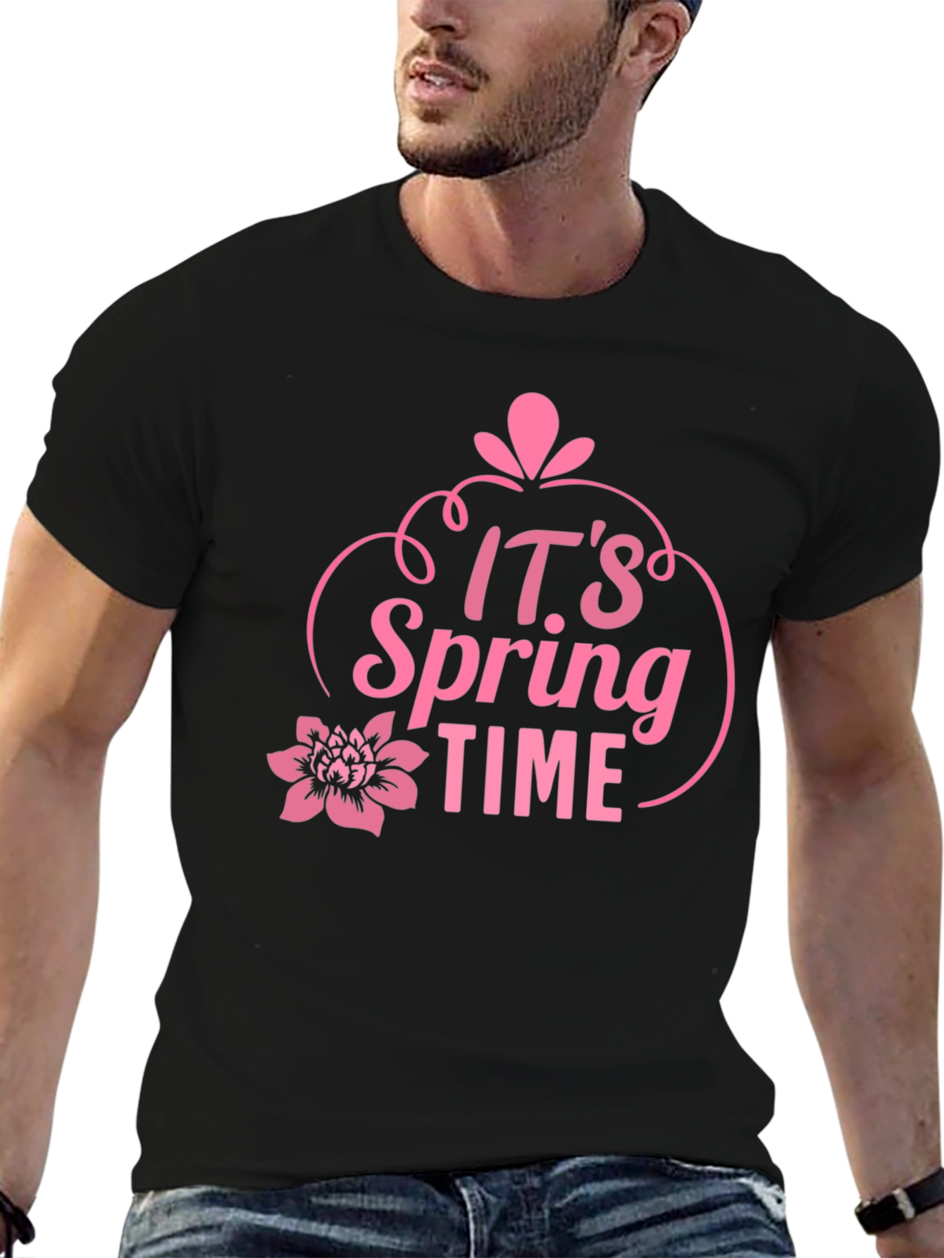 Its Spring Time T-Shirt - Floral Graphic Tee