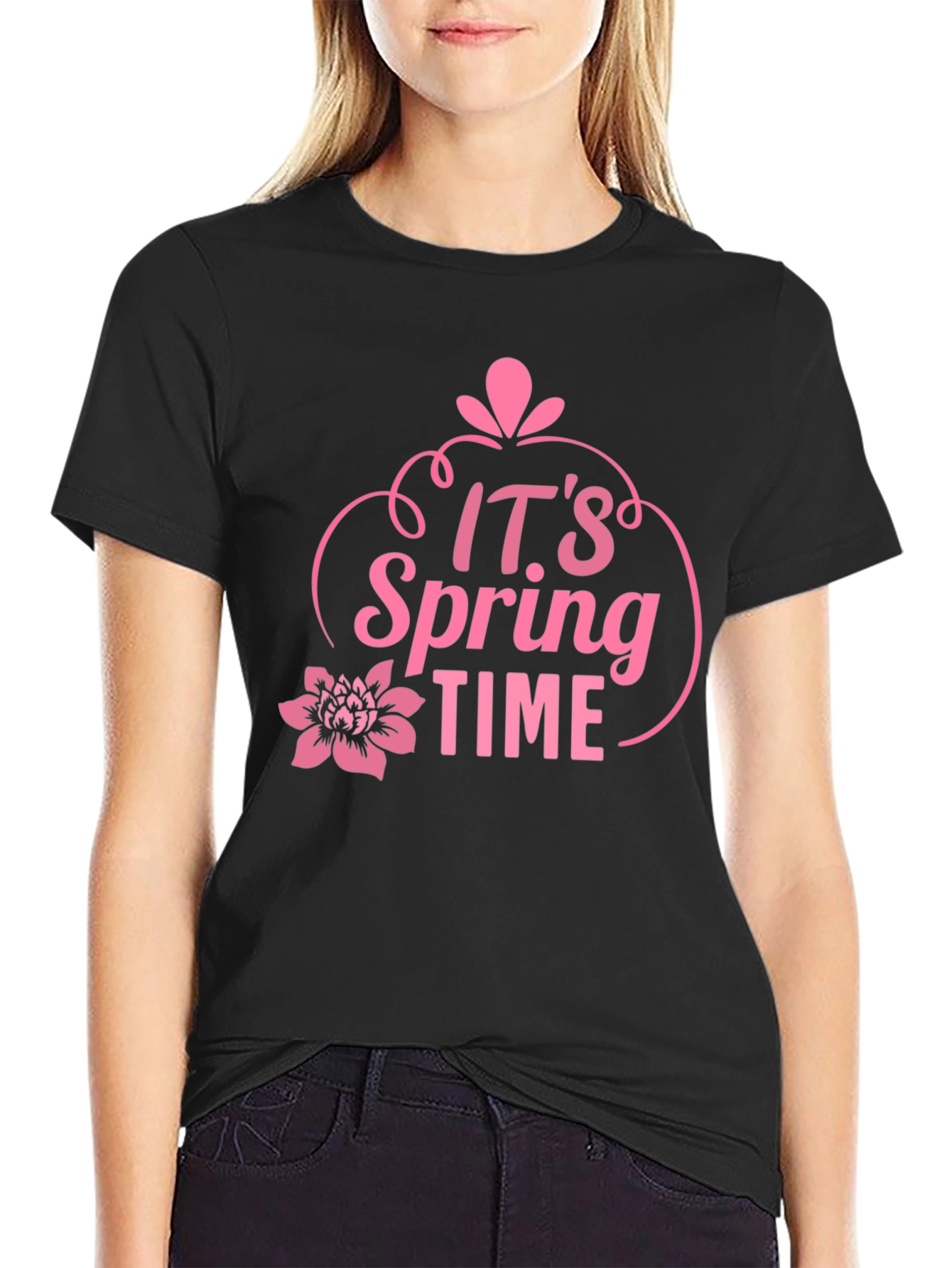 Its Spring Time T-Shirt - Floral Graphic Tee