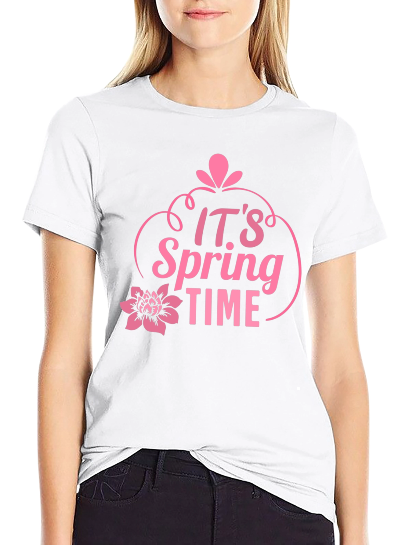 Its Spring Time T-Shirt - Floral Graphic Tee