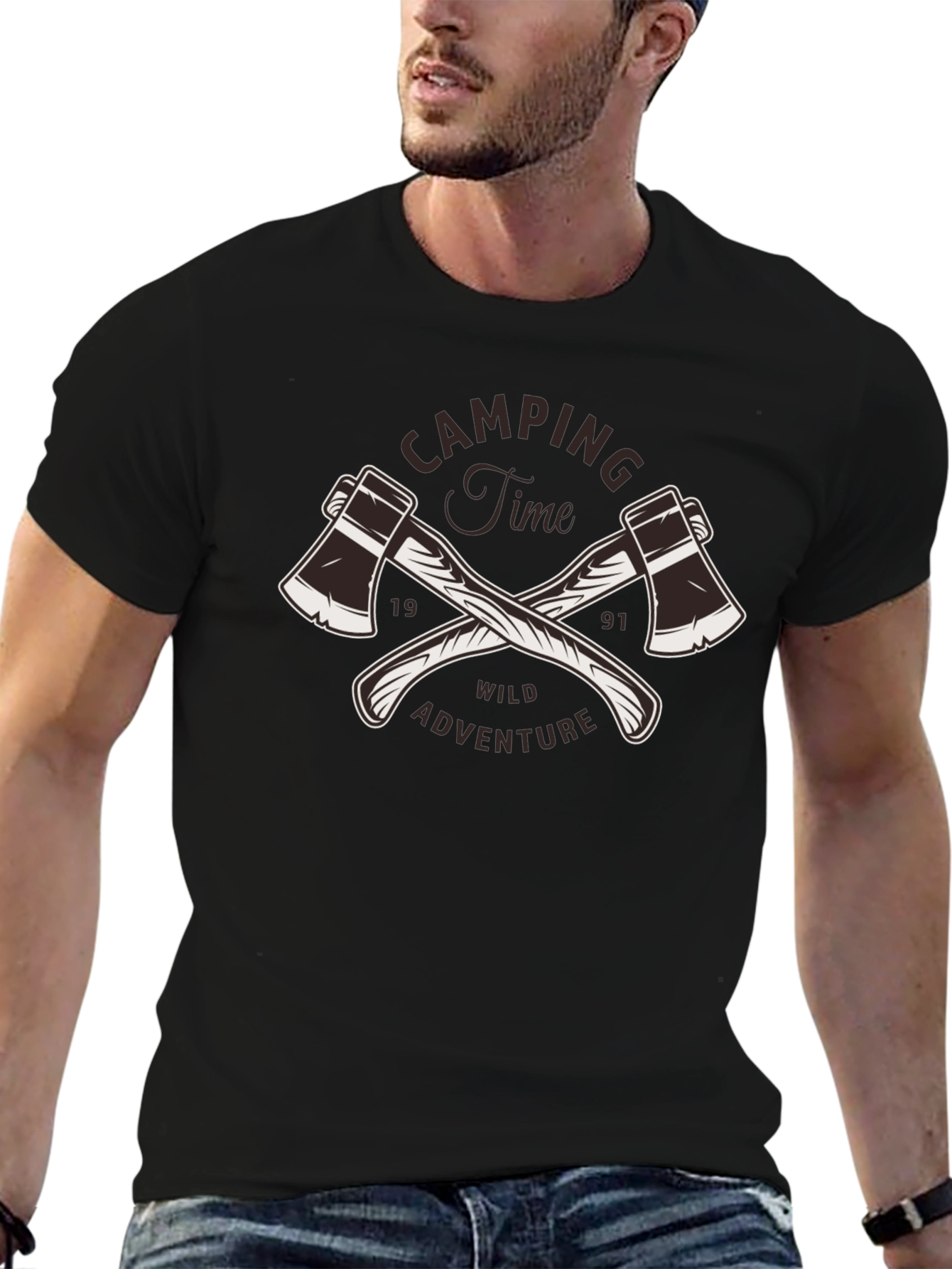 Camping Time T-Shirt - Wild Adventure Tee