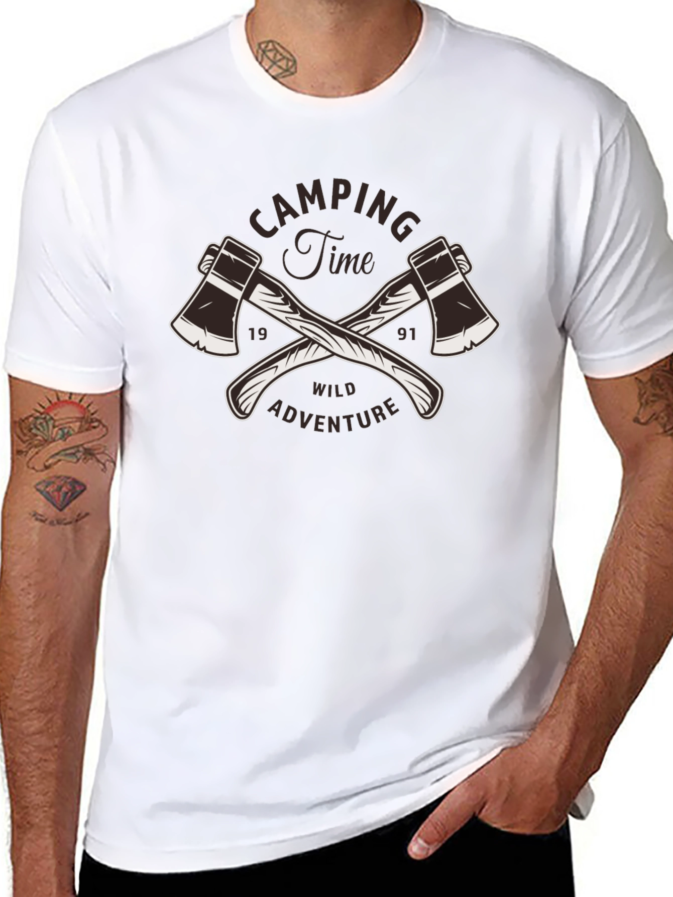 Camping Time T-Shirt - Wild Adventure Tee