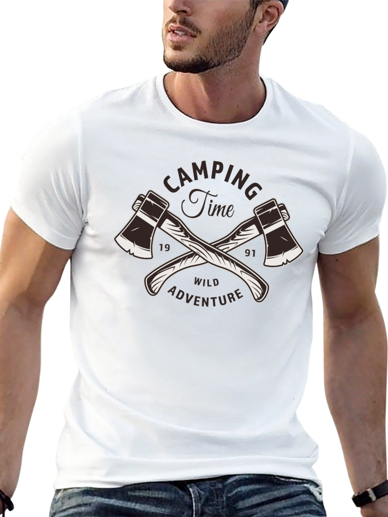 Camping Time T-Shirt - Wild Adventure Tee
