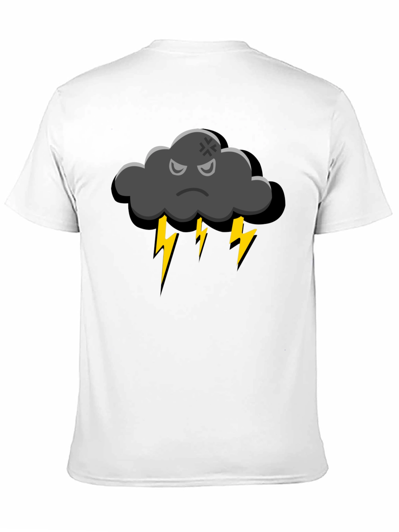 Storm Cloud T-Shirt - Angry Weather Graphic Tee