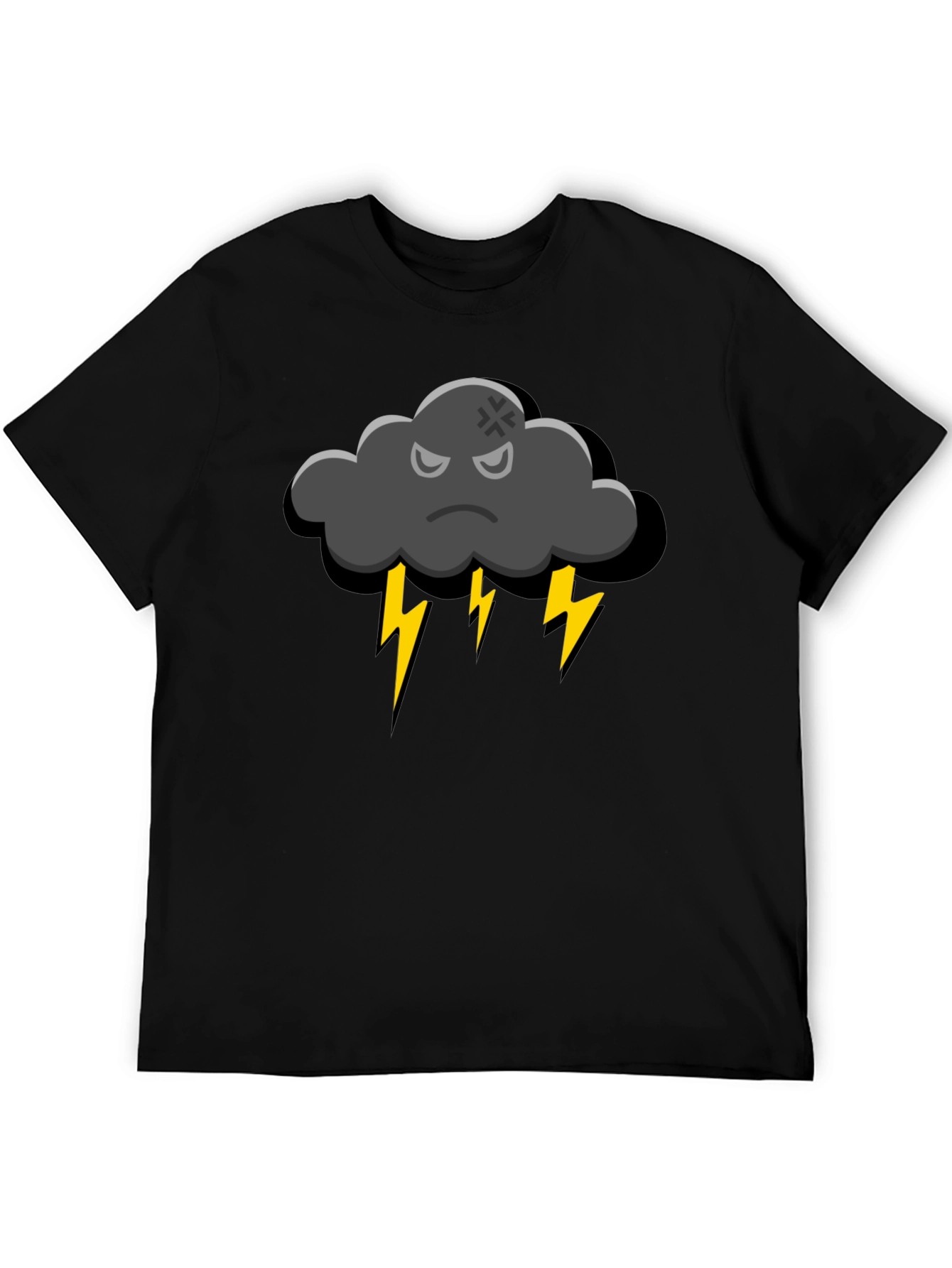 Storm Cloud T-Shirt - Angry Weather Graphic Tee