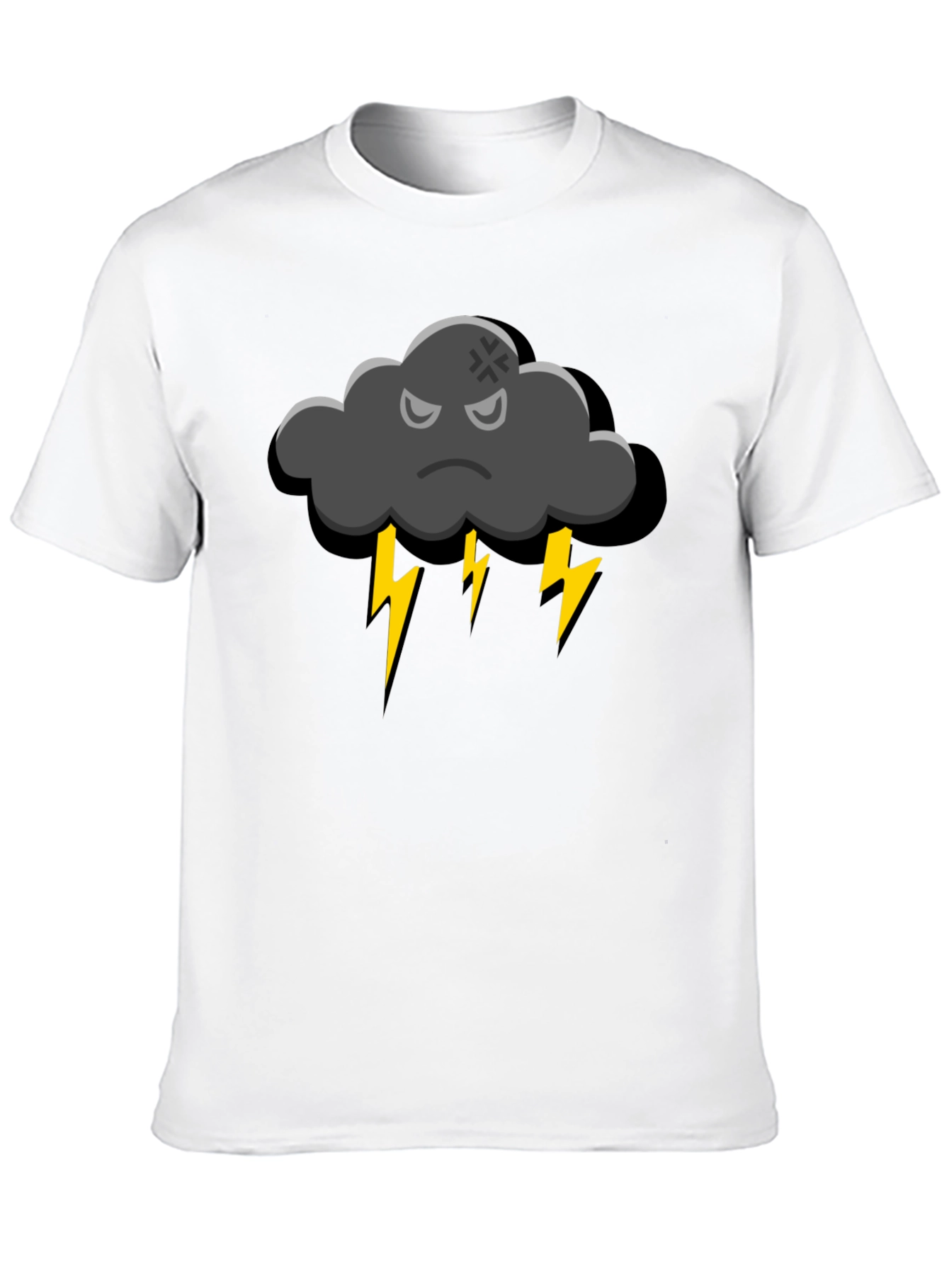Storm Cloud T-Shirt - Angry Weather Graphic Tee