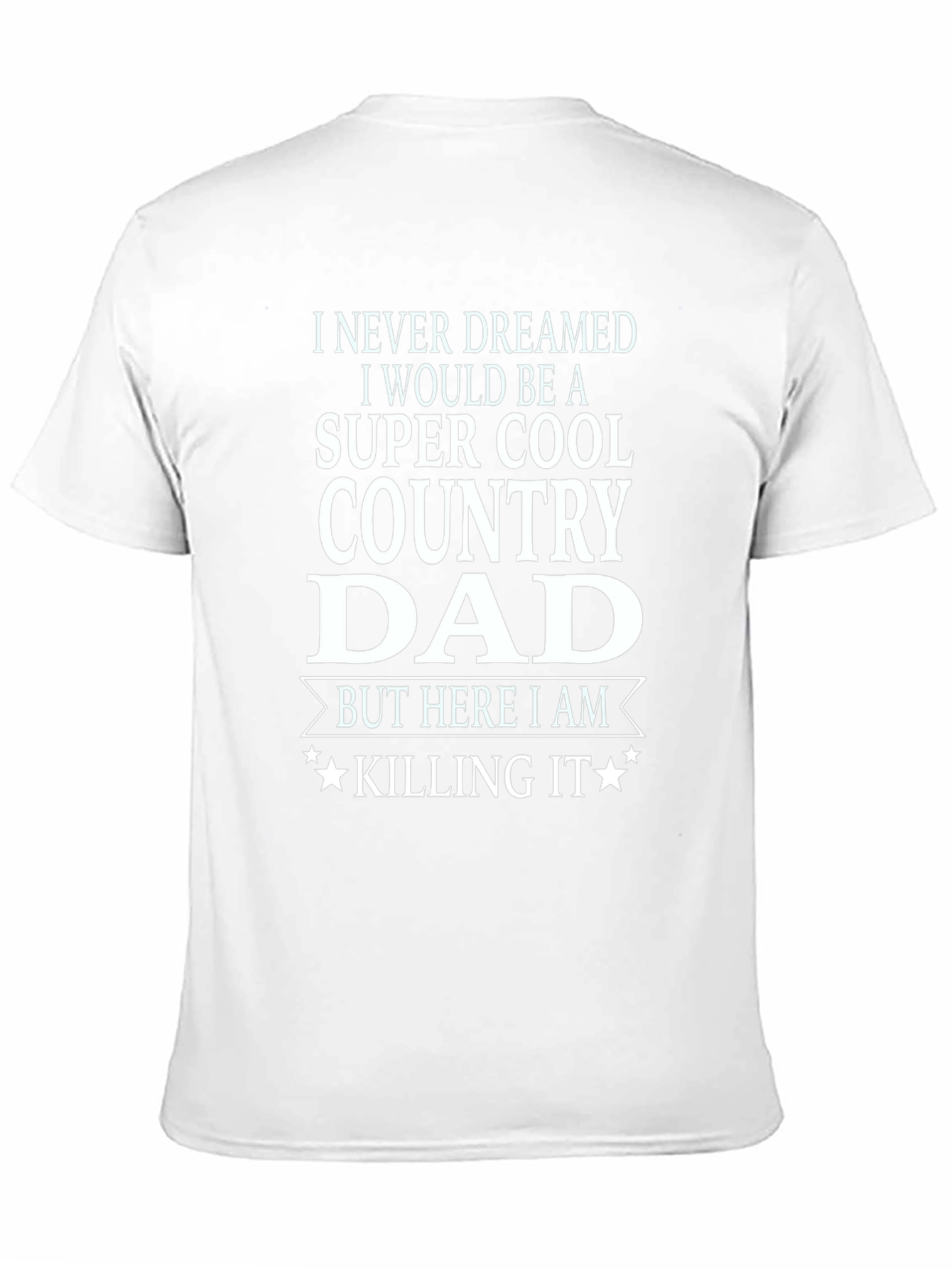 Super Cool Country Dad T-Shirt - Black