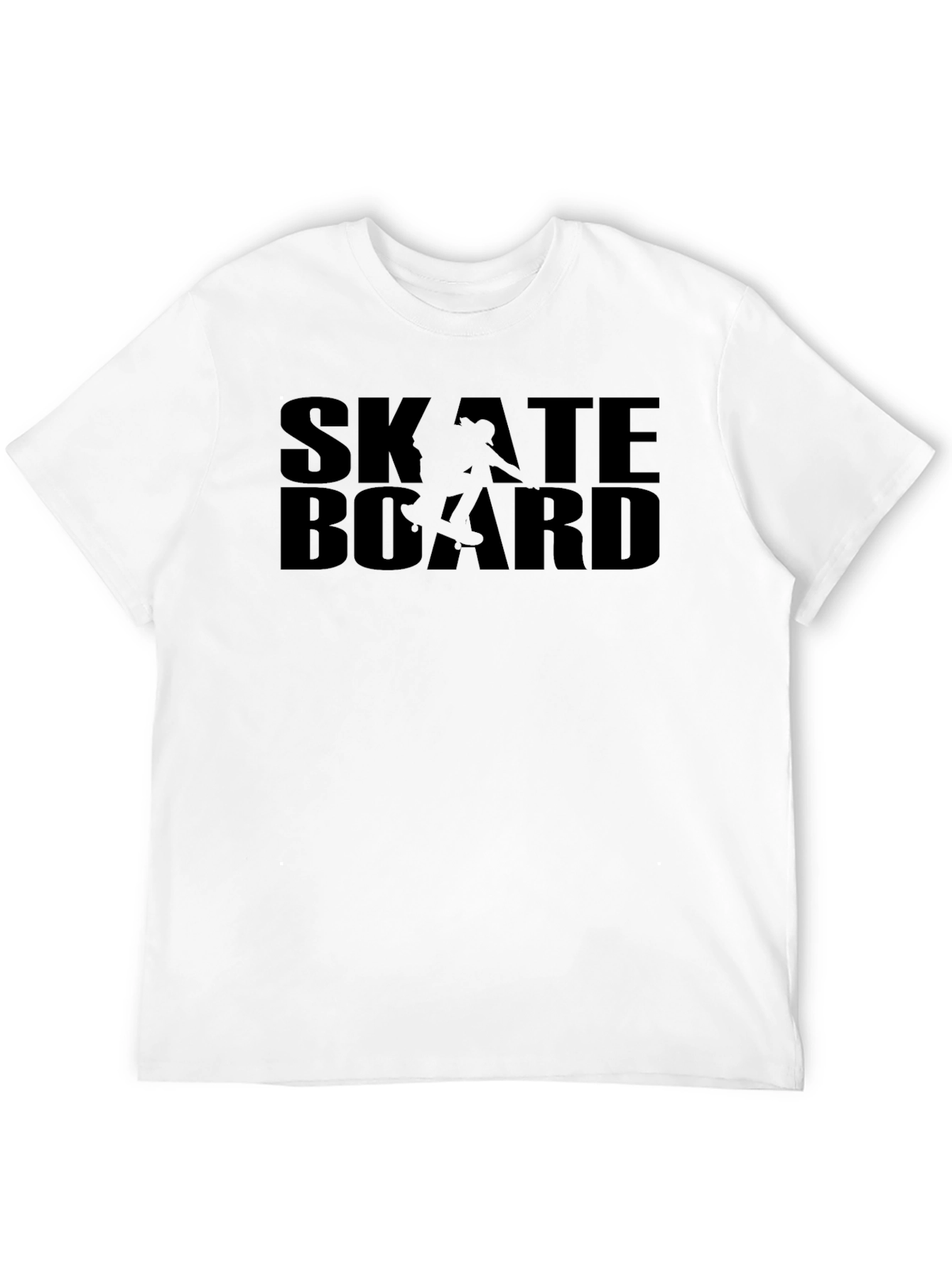 Skateboard Graphic T-Shirt Black