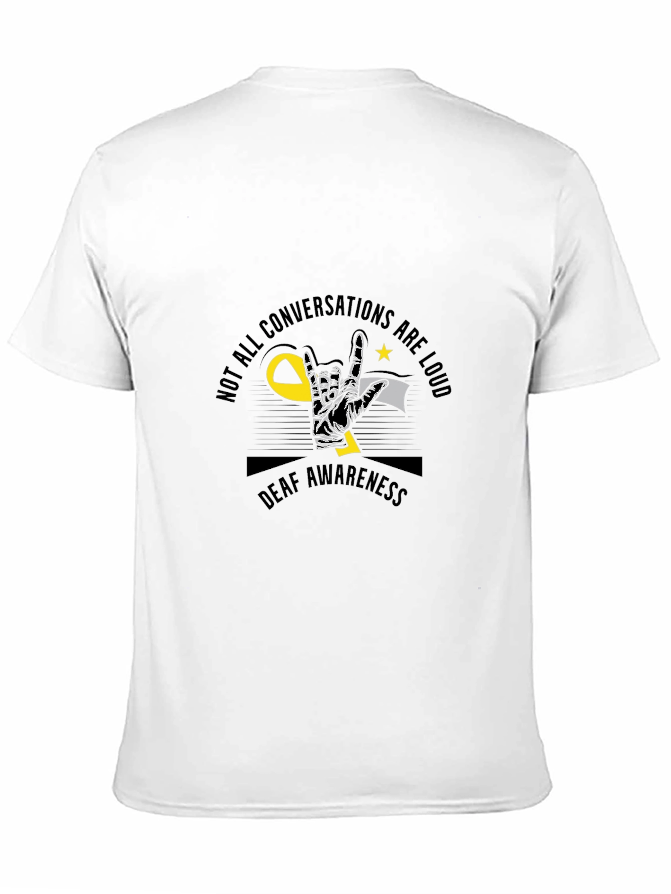 Deaf Awareness Graphic T-Shirt