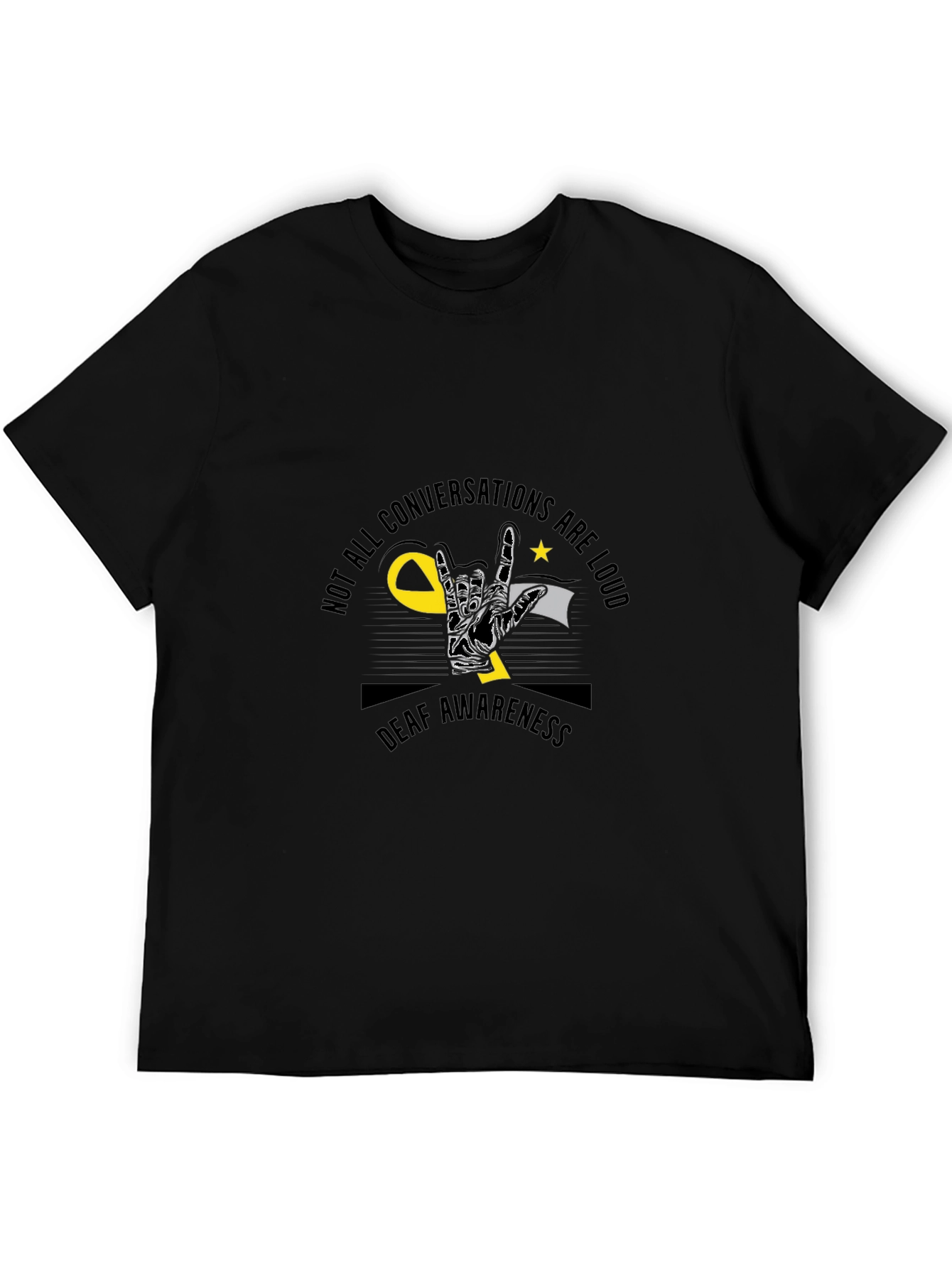 Deaf Awareness Graphic T-Shirt