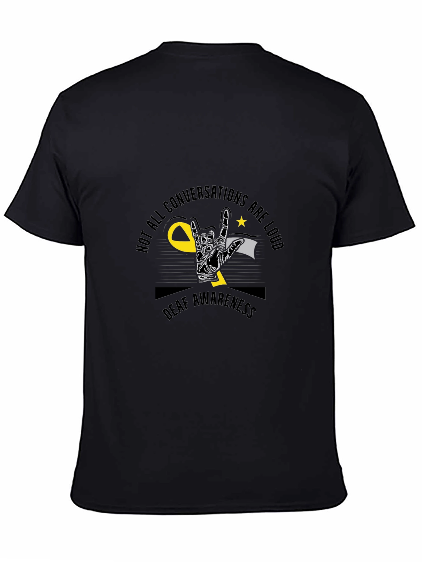 Deaf Awareness Graphic T-Shirt