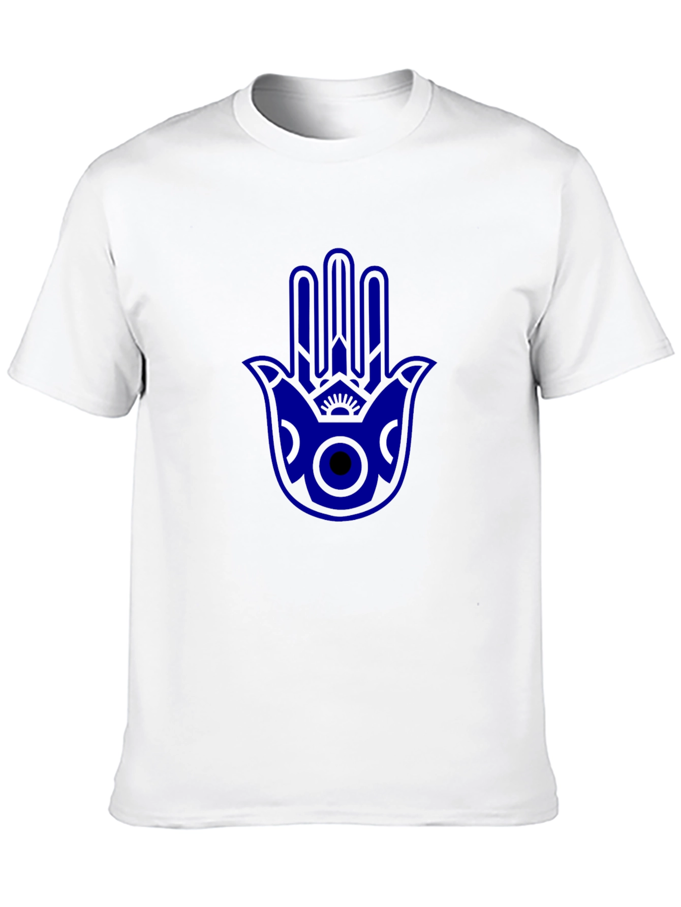 Hamsa Hand Graphic Tee - Stylish Protection