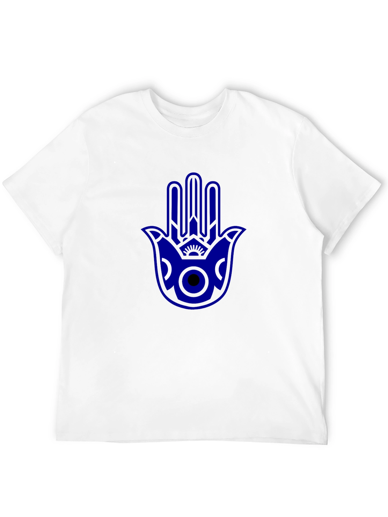 Hamsa Hand Graphic Tee - Stylish Protection
