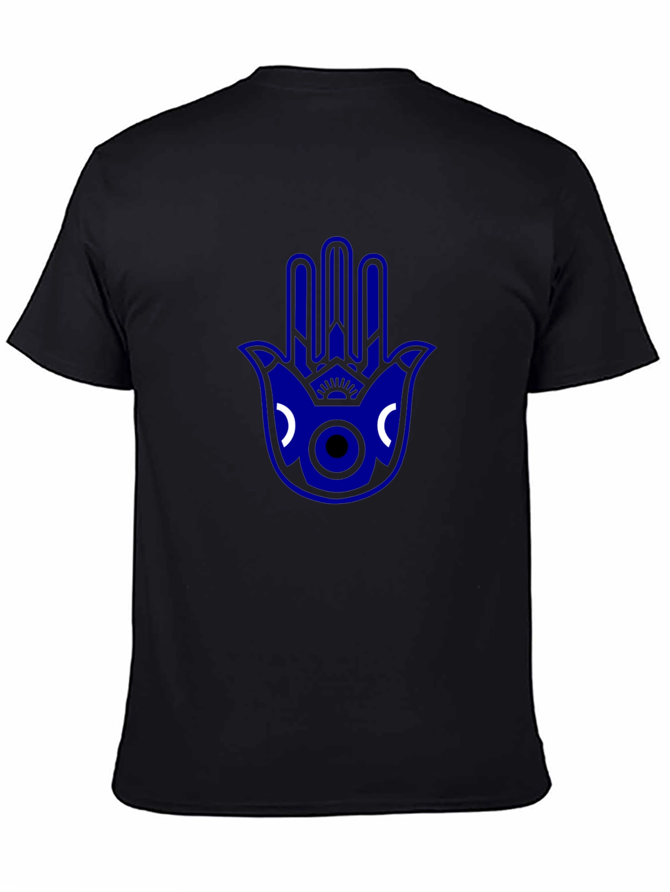Hamsa Hand Graphic Tee - Stylish Protection
