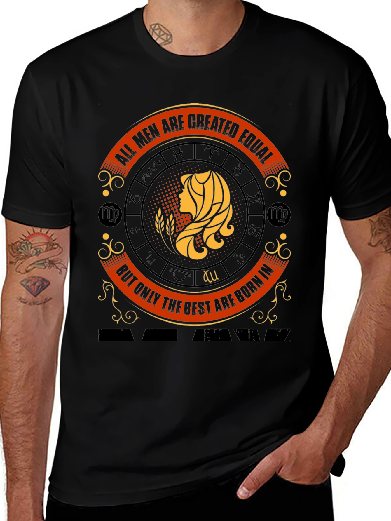Virgo Zodiac Sign T-Shirt