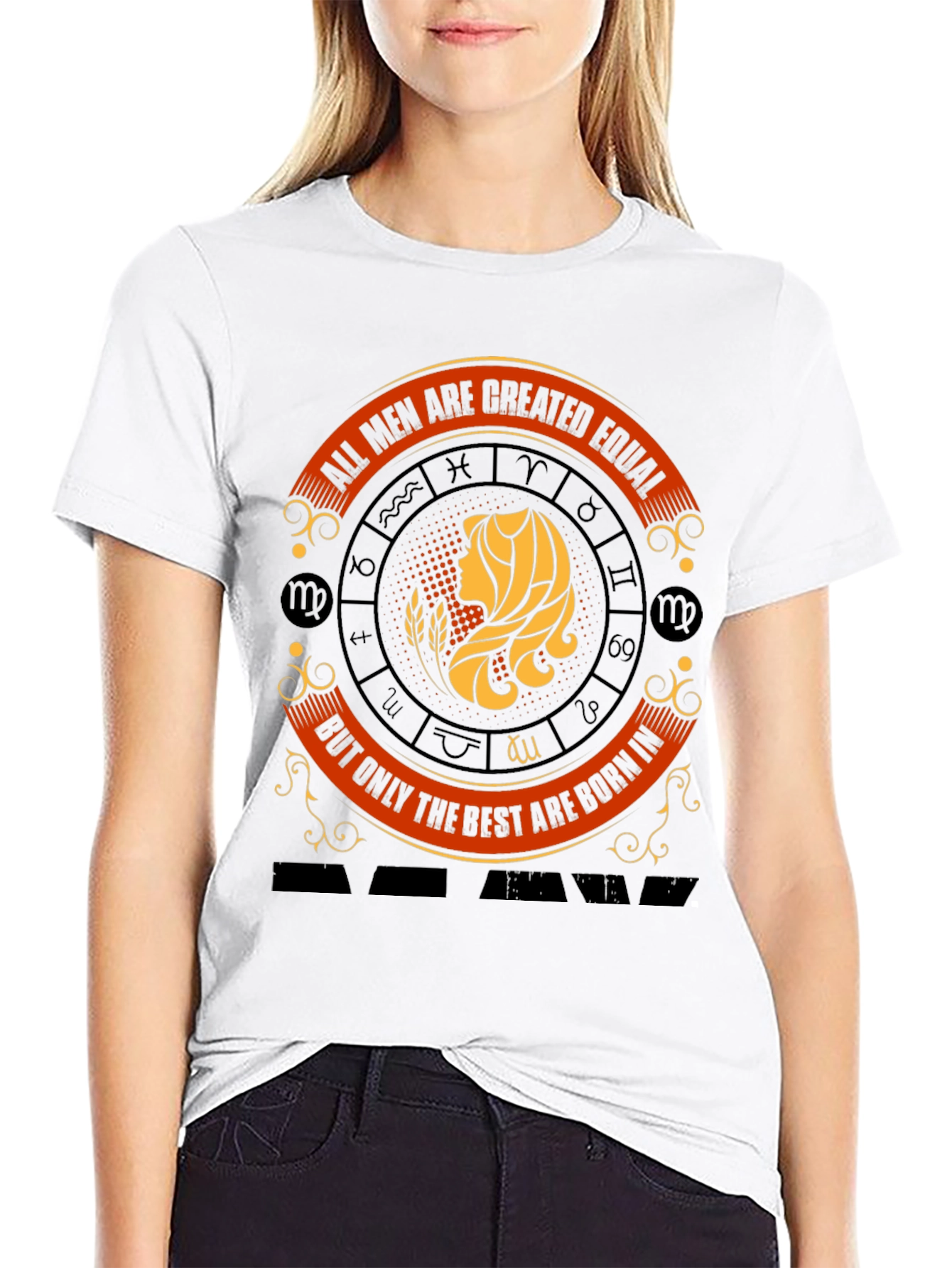 Virgo Zodiac Sign T-Shirt