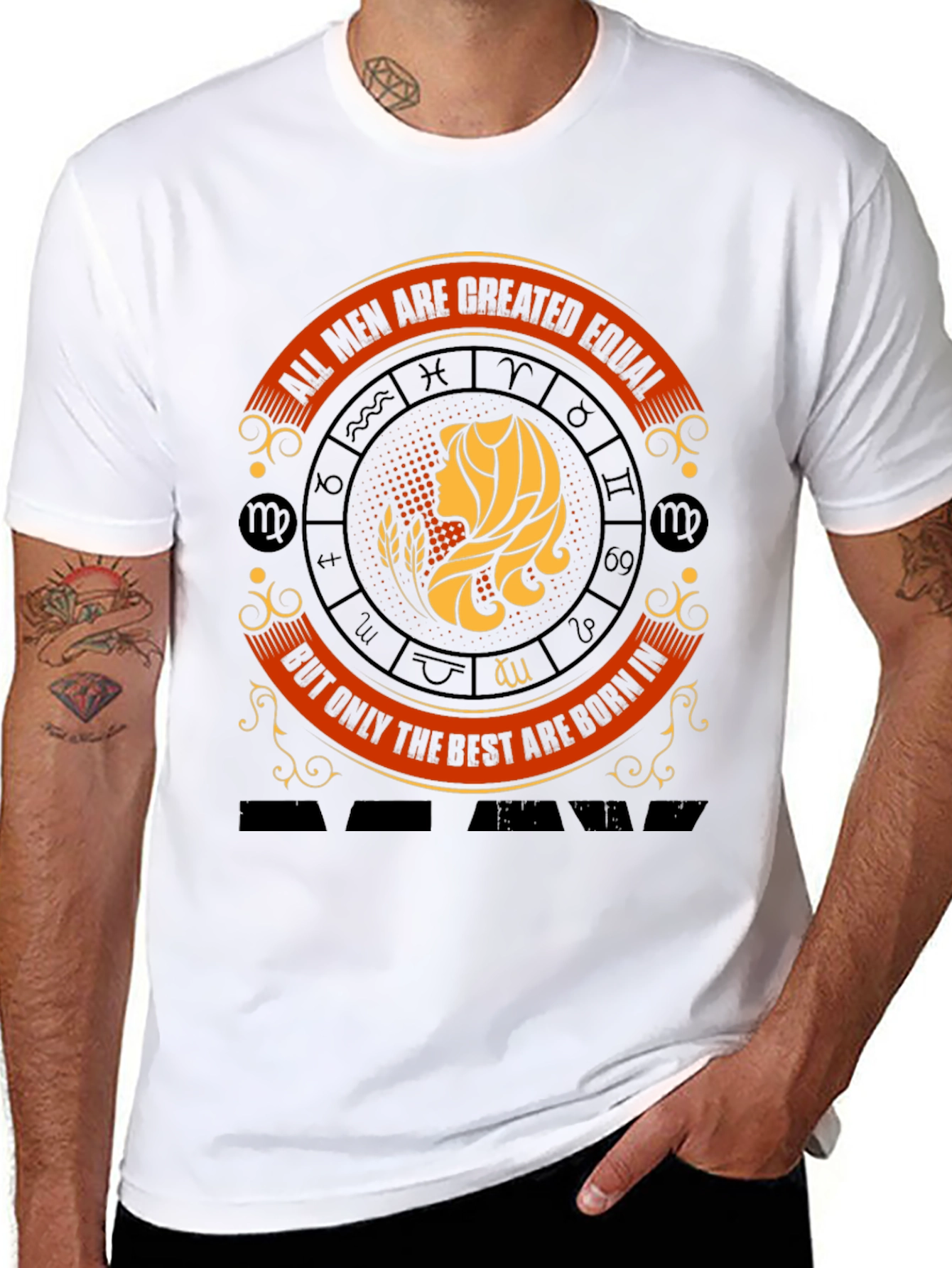 Virgo Zodiac Sign T-Shirt