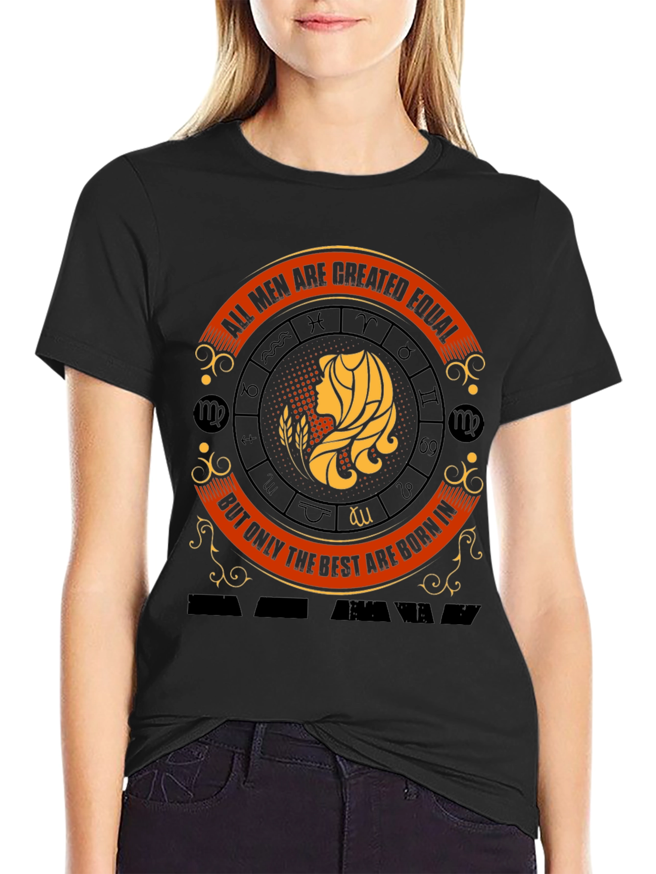 Virgo Zodiac Sign T-Shirt