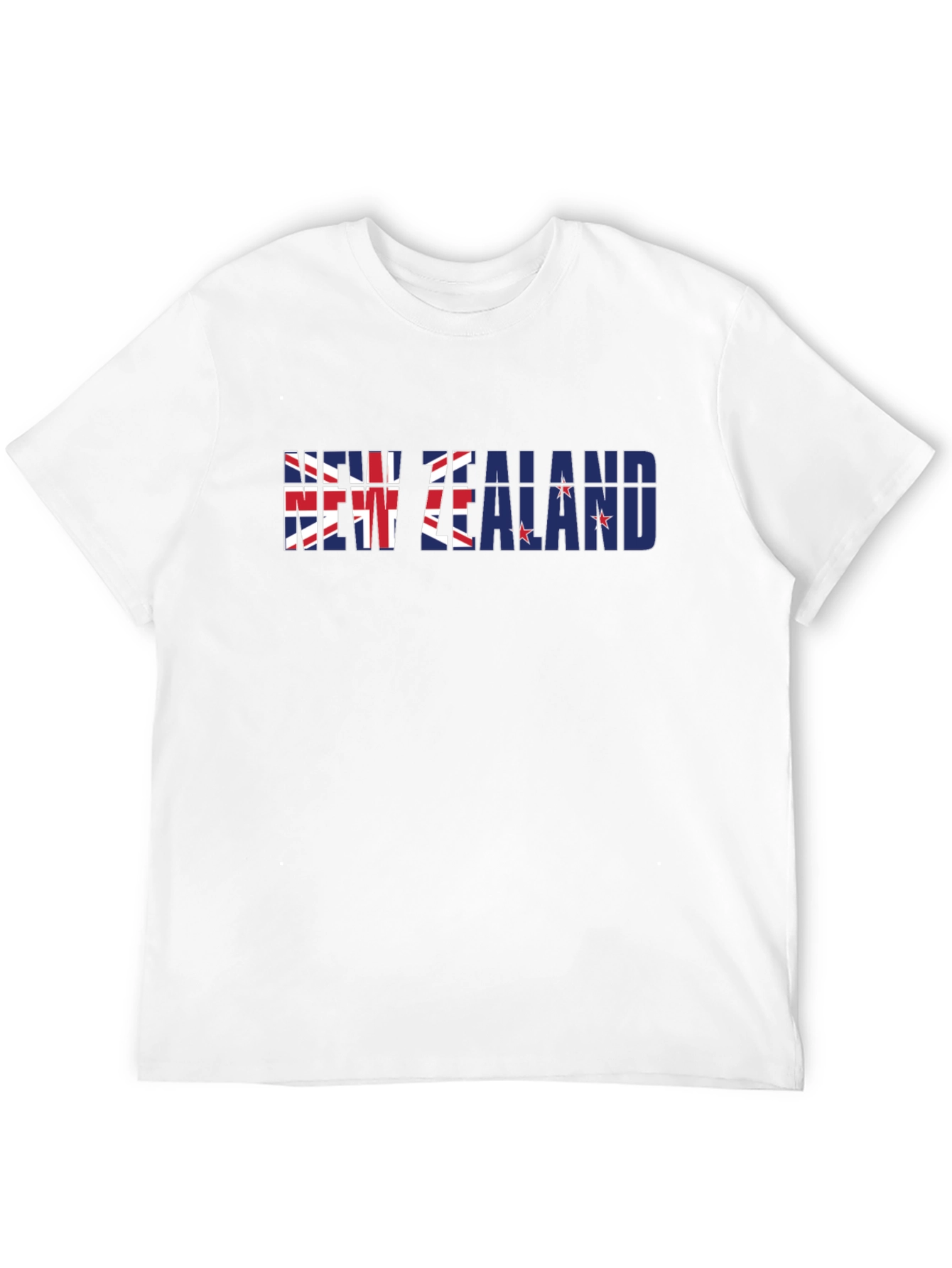 New Zealand Flag Graphic Print Tee