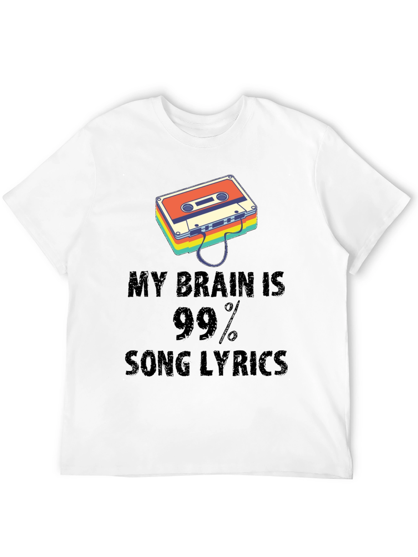 Song Lyrics Mindset T-Shirt