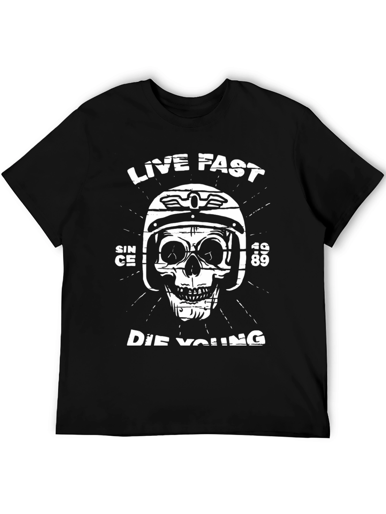 Live Fast Die Young Graphic Tee