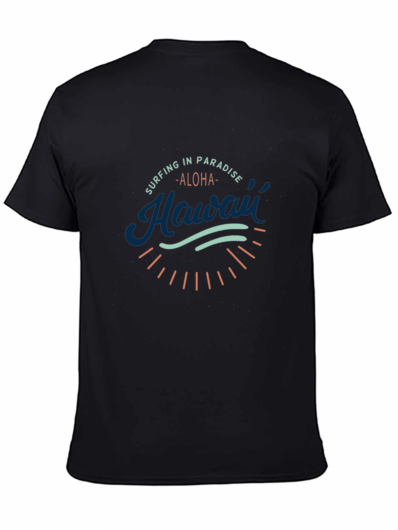 Hawaii Surfing Paradise Graphic Tee