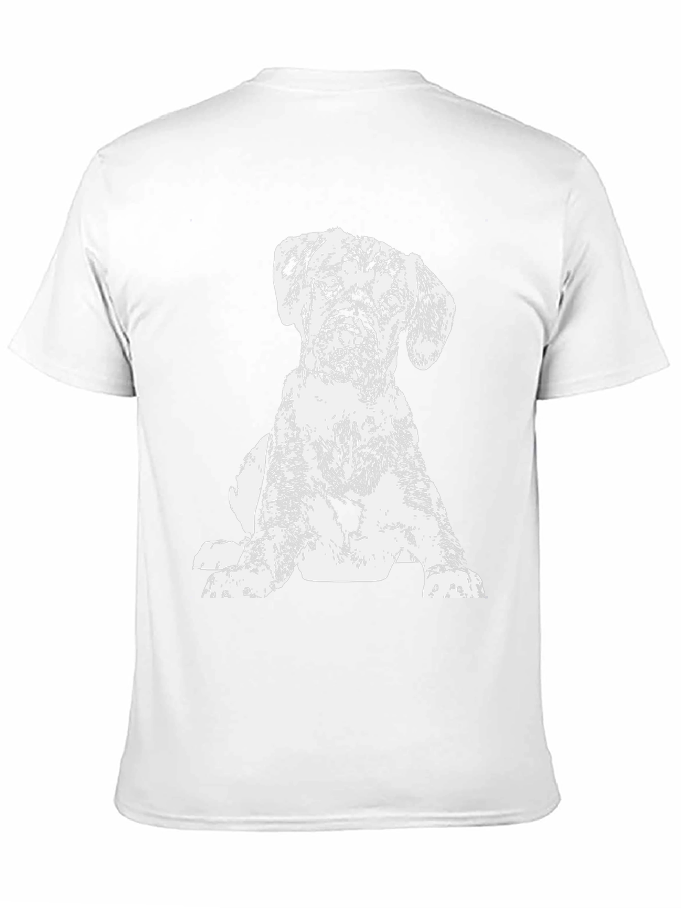 Dog Graphic Black T-Shirt