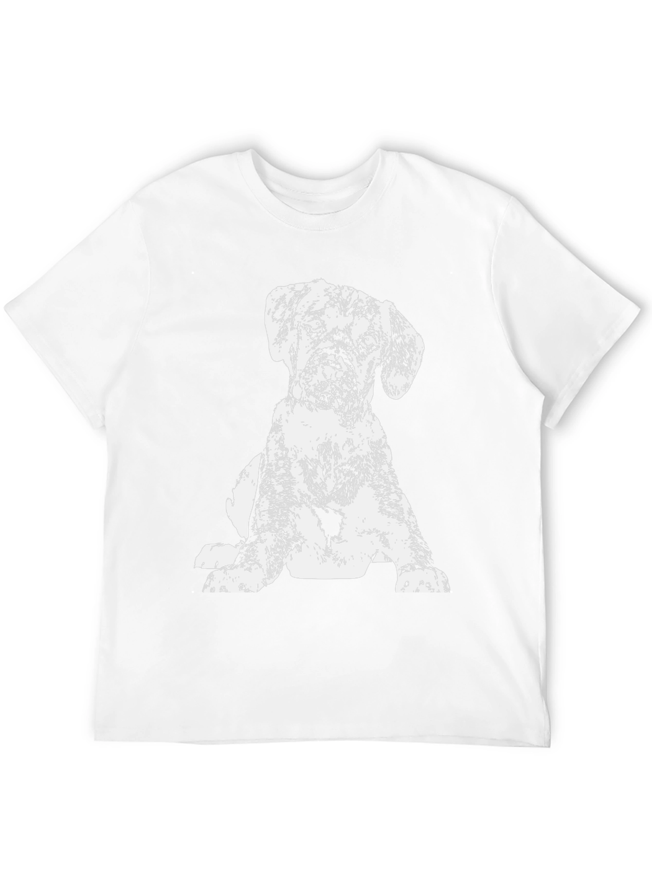 Dog Graphic Black T-Shirt