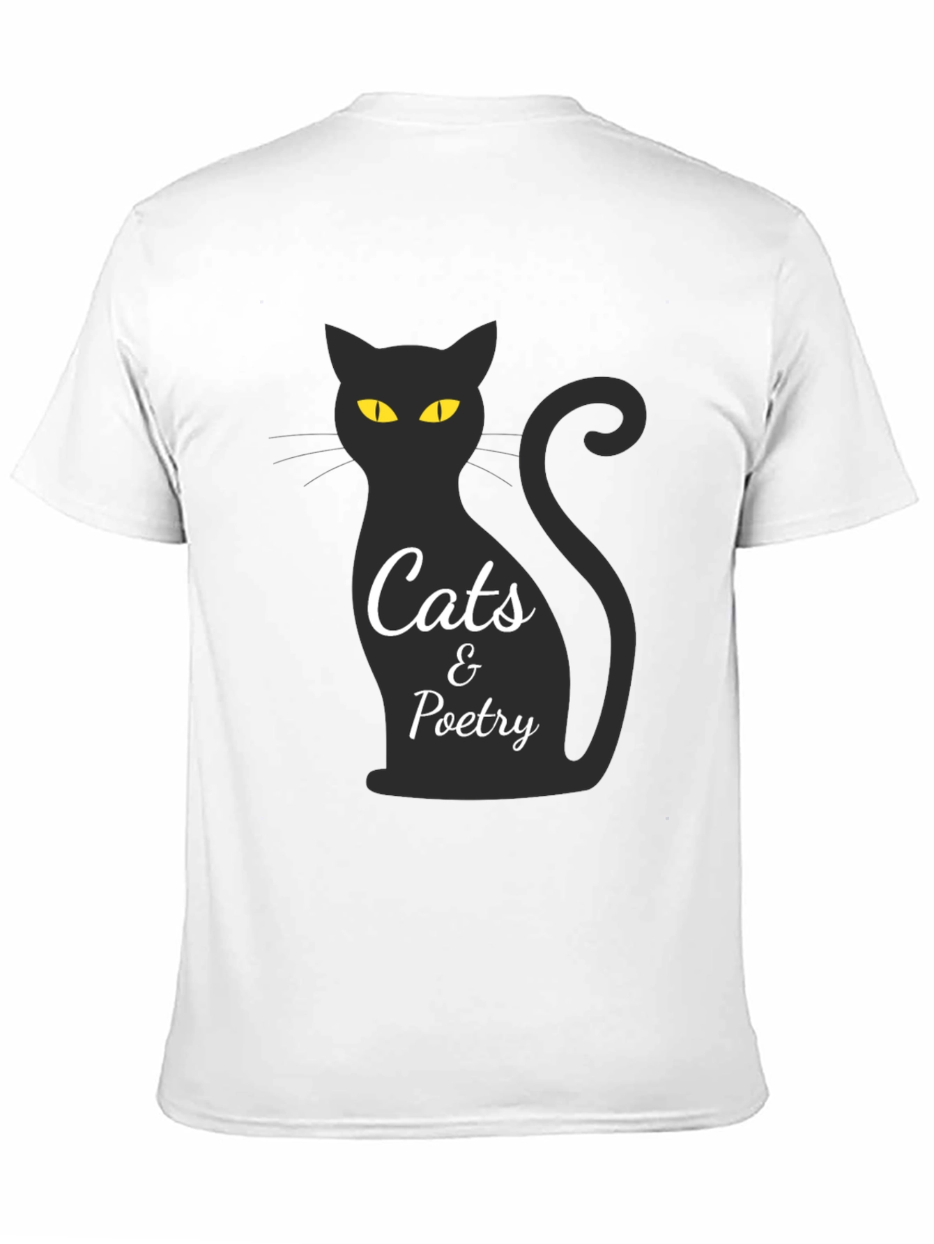 Cats & Poetry Graphic T-Shirt