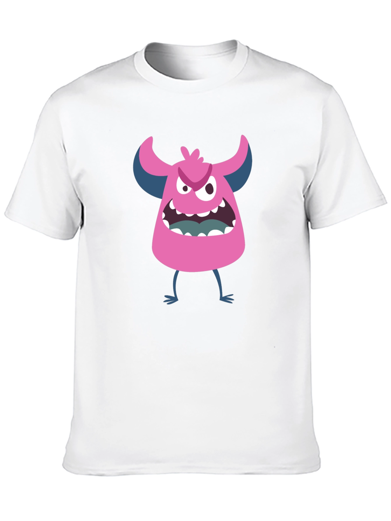 Monster Graphic T-Shirt - Black