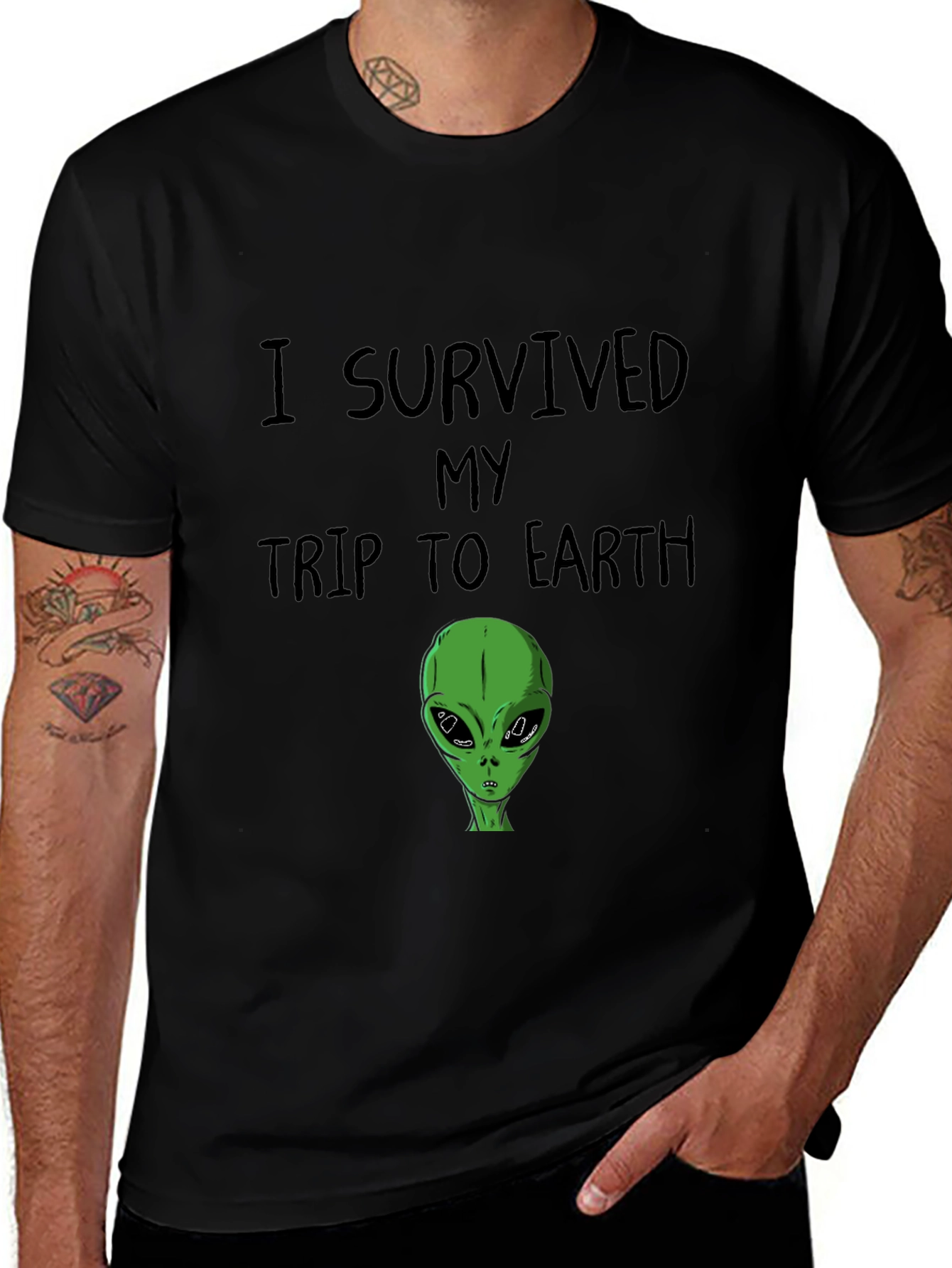 I Survived My Trip to Earth Graphic T-Shirt