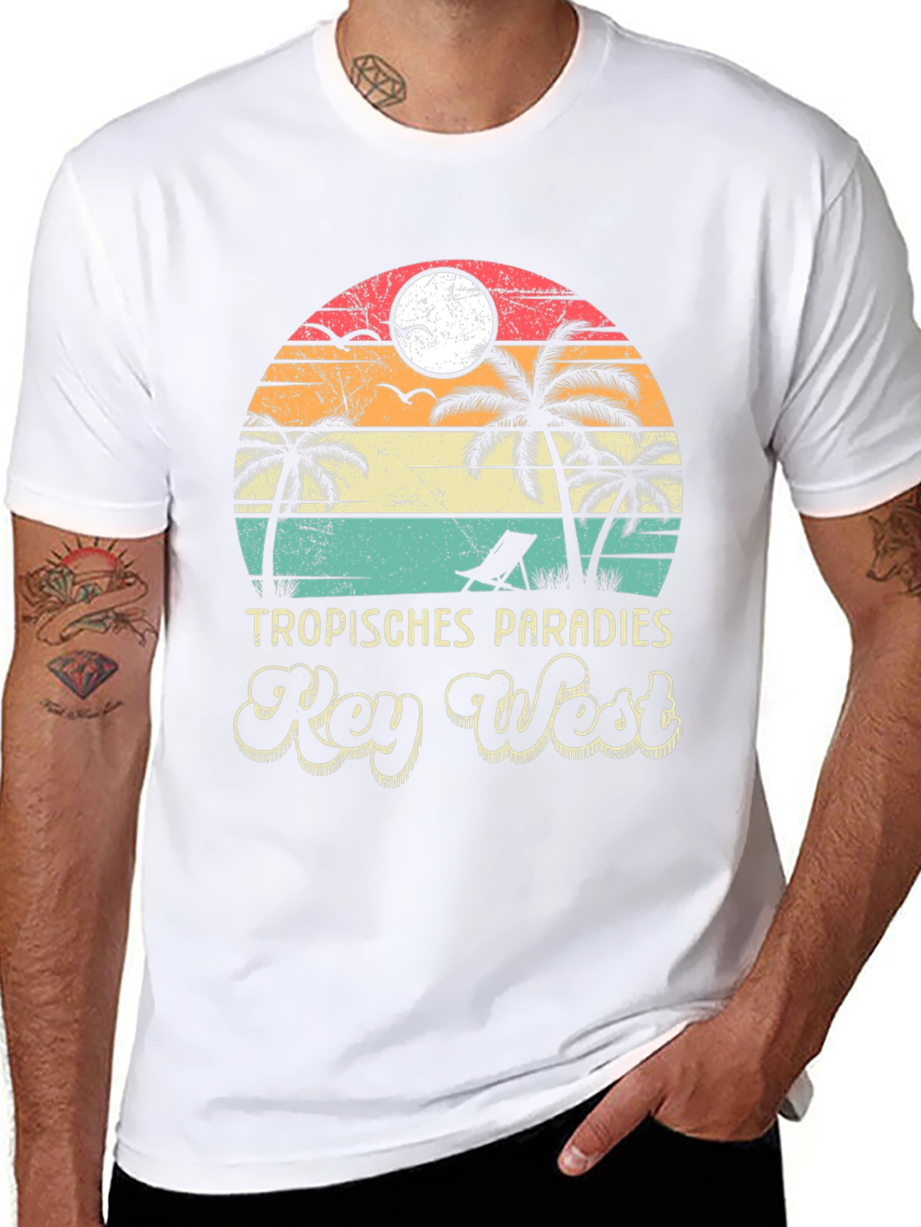 Tropical Paradise Key West T-Shirt
