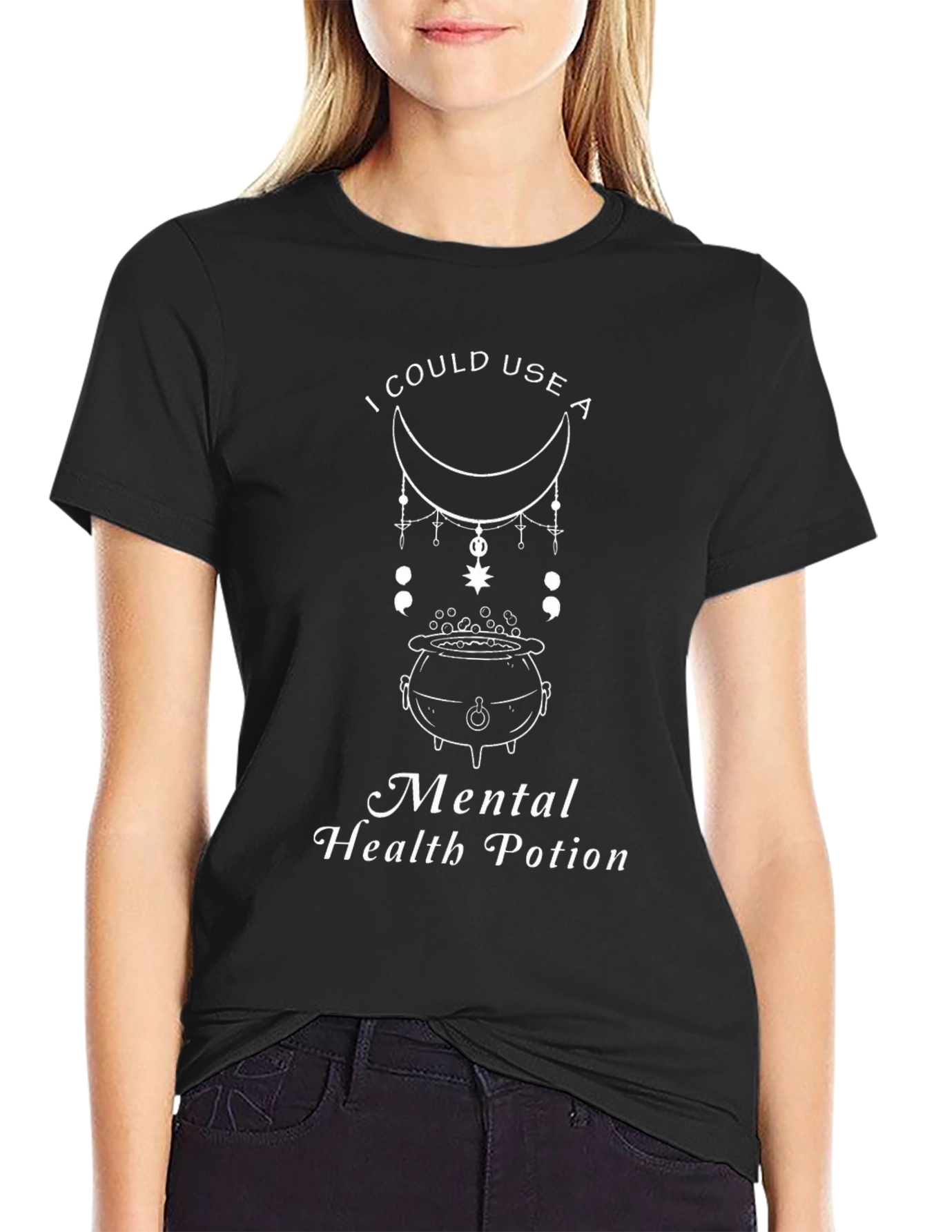 Mental Health Potion Graphic T-Shirt