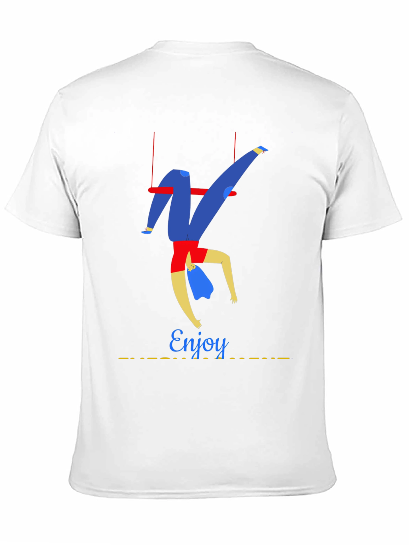 Enjoy Trapeze Artist Graphic T-Shirt