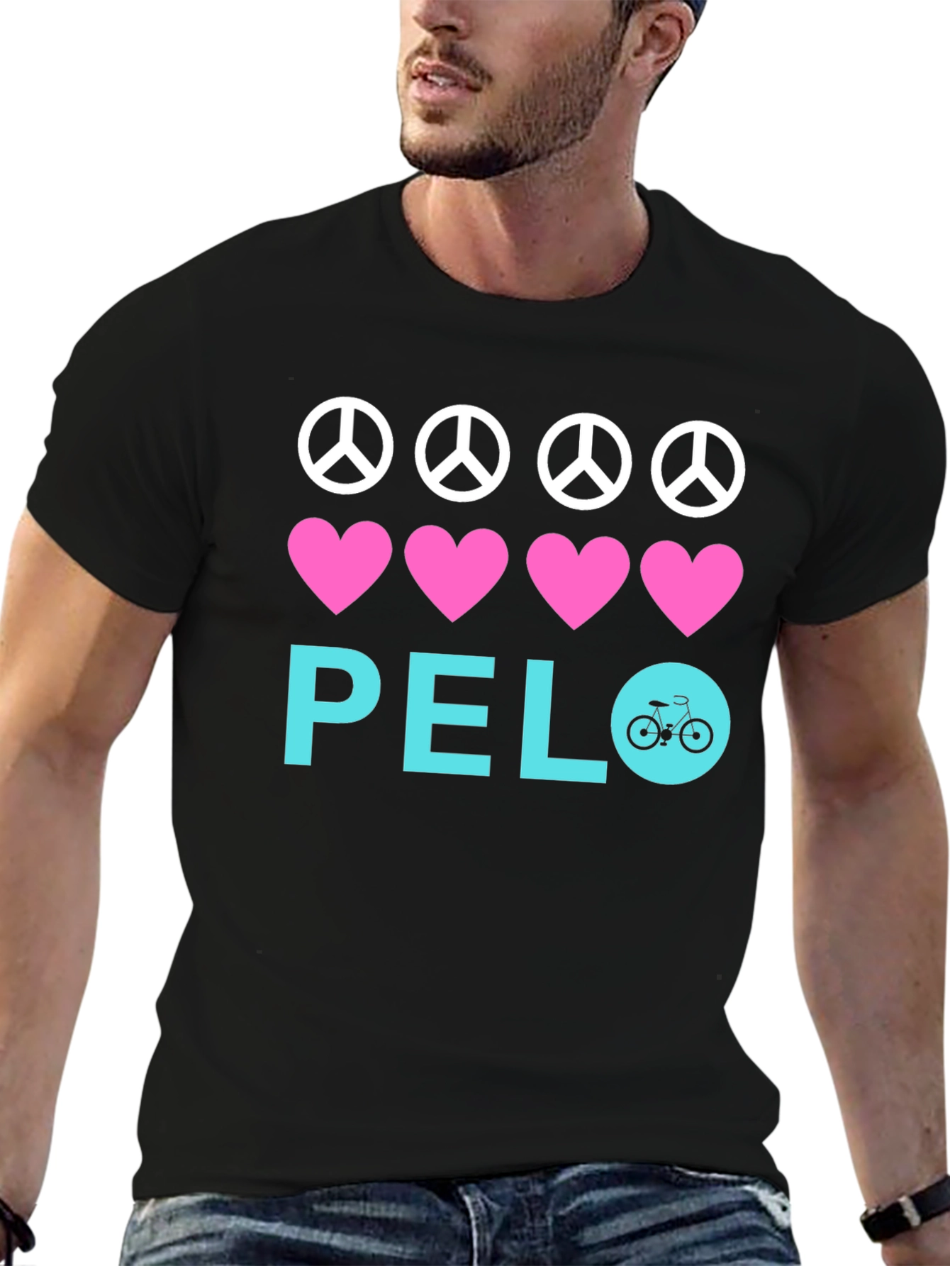 Peace Love Bicycle T-Shirt