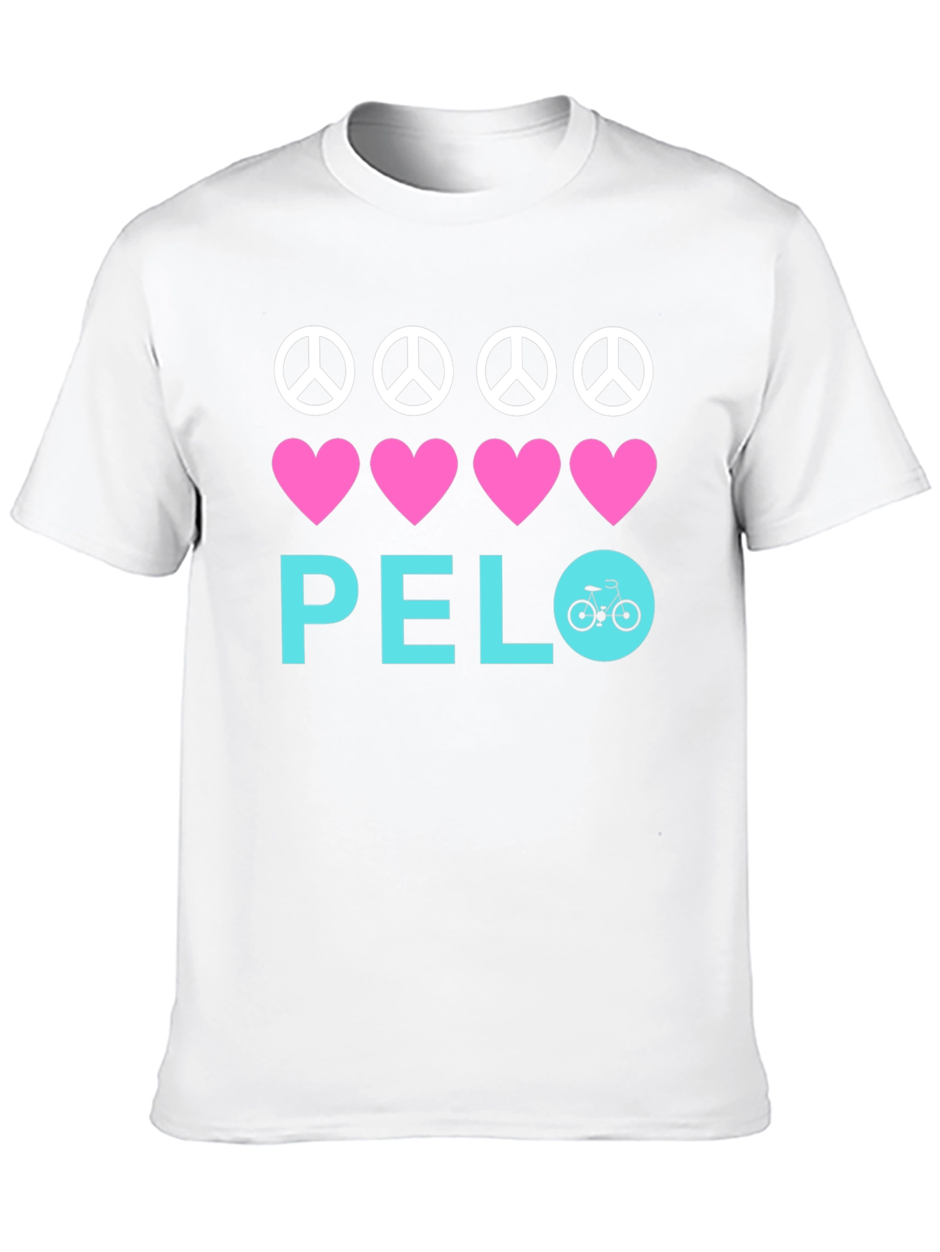 Peace Love Bicycle T-Shirt