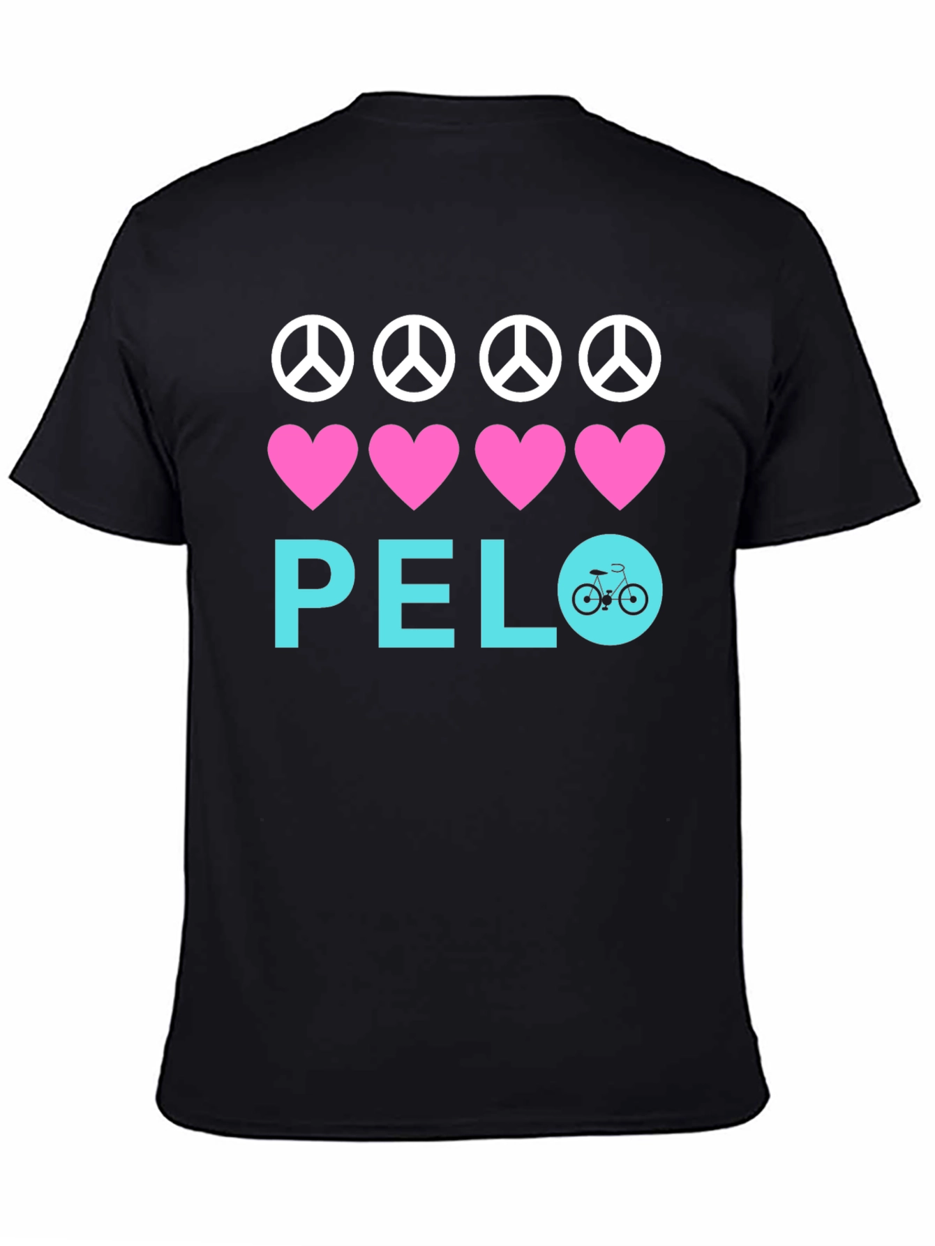 Peace Love Bicycle T-Shirt