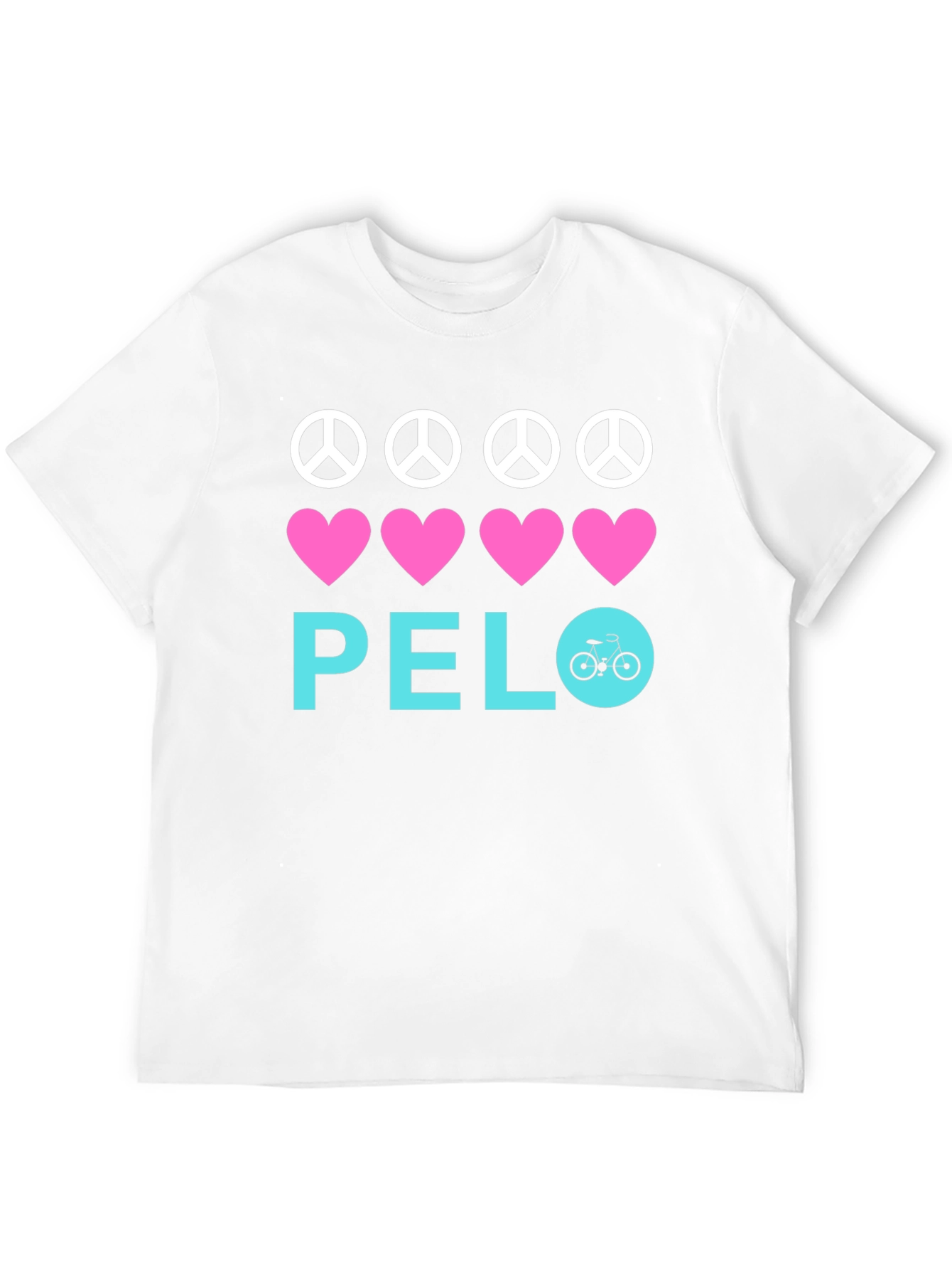 Peace Love Bicycle T-Shirt