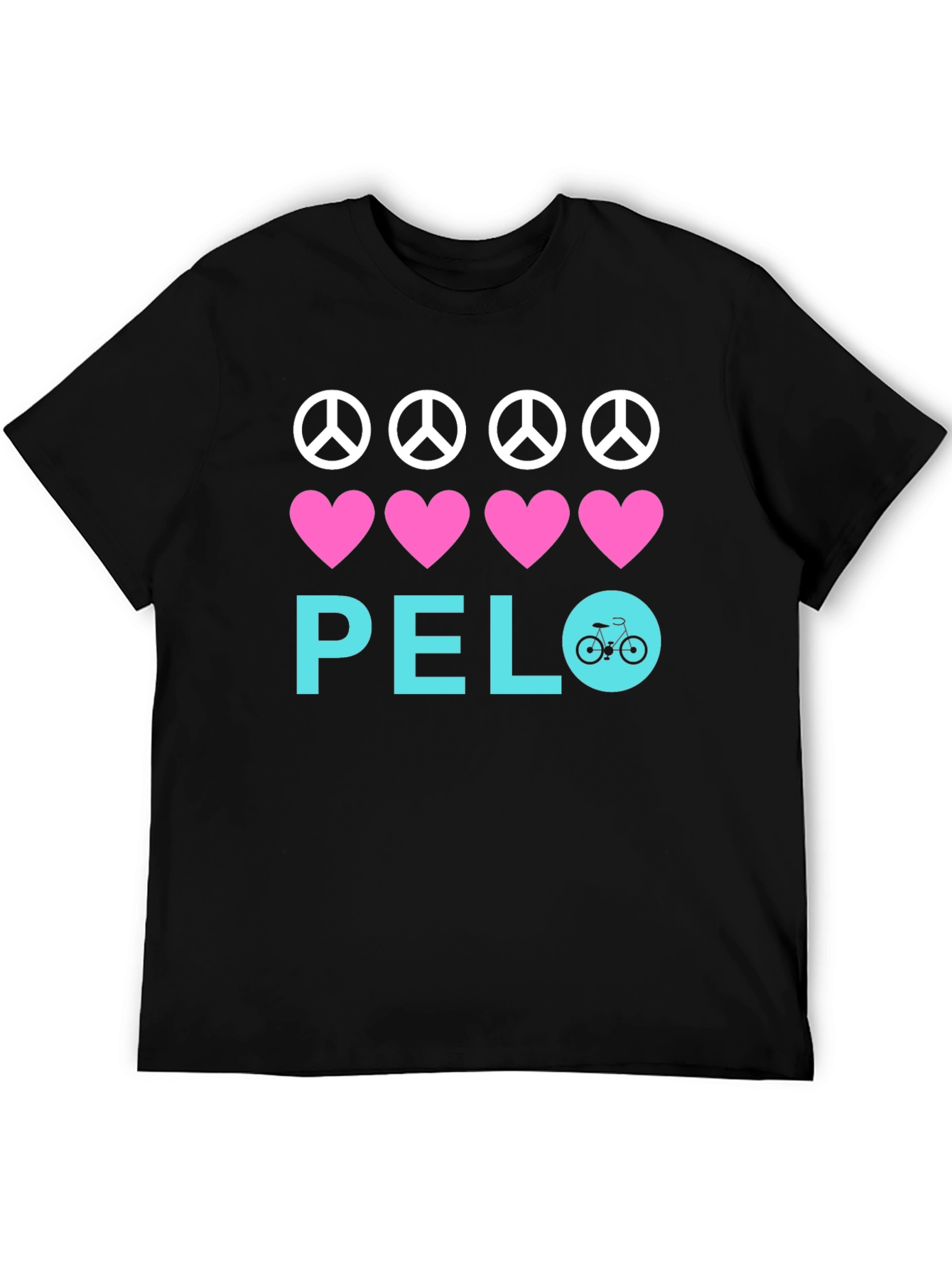 Peace Love Bicycle T-Shirt