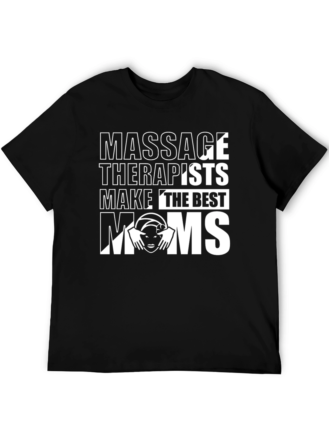Massage Therapist Mom T-Shirt - Black
